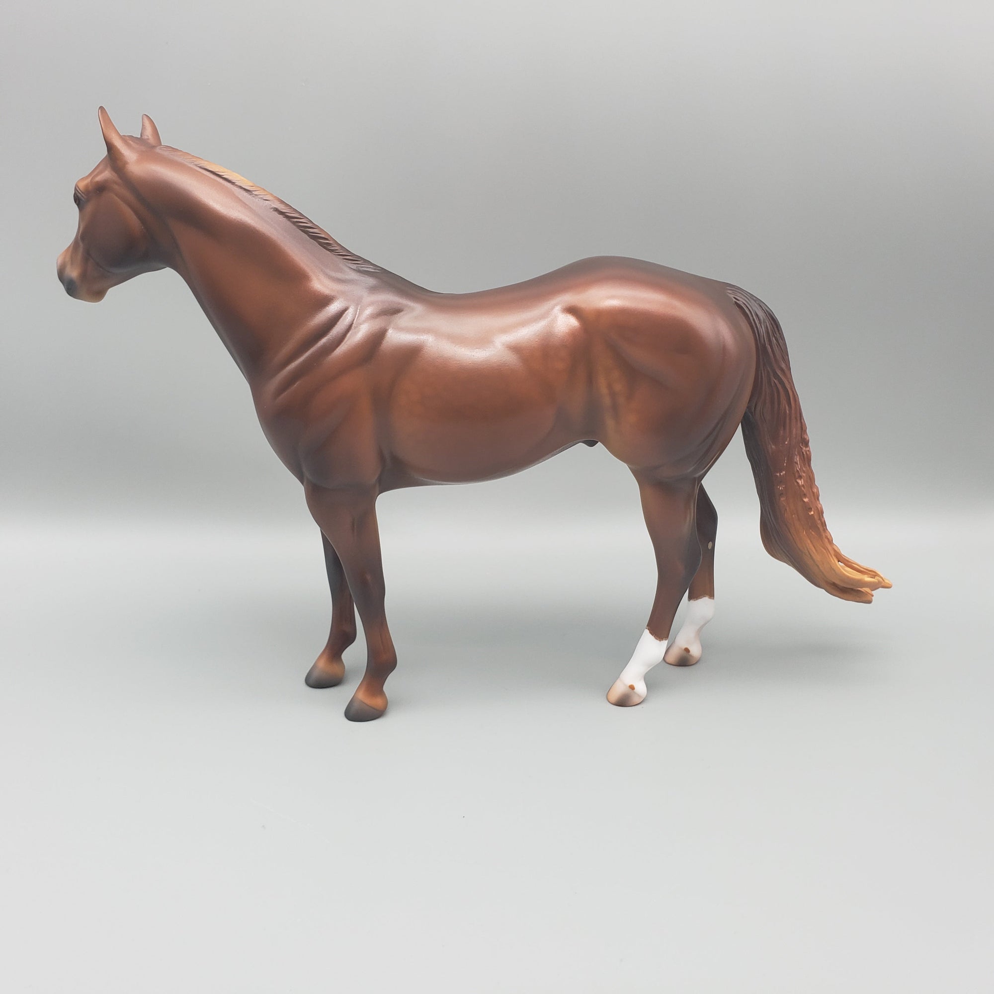 Jacaranda OOAK Dappled Chestnut Ideal Stock Horse  By Caroline Boydston Best Offers 7/31/23
