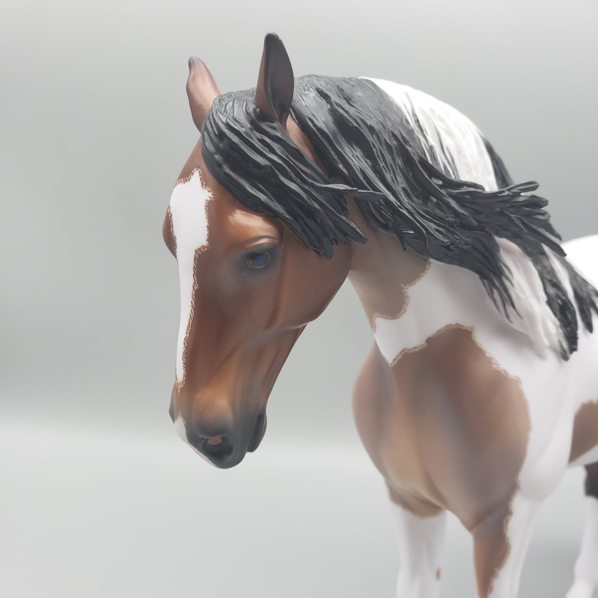 Karakum OOAK Bay Roan Tobiano Andalusian By Caroline Boydston Best Offers  7/31/23