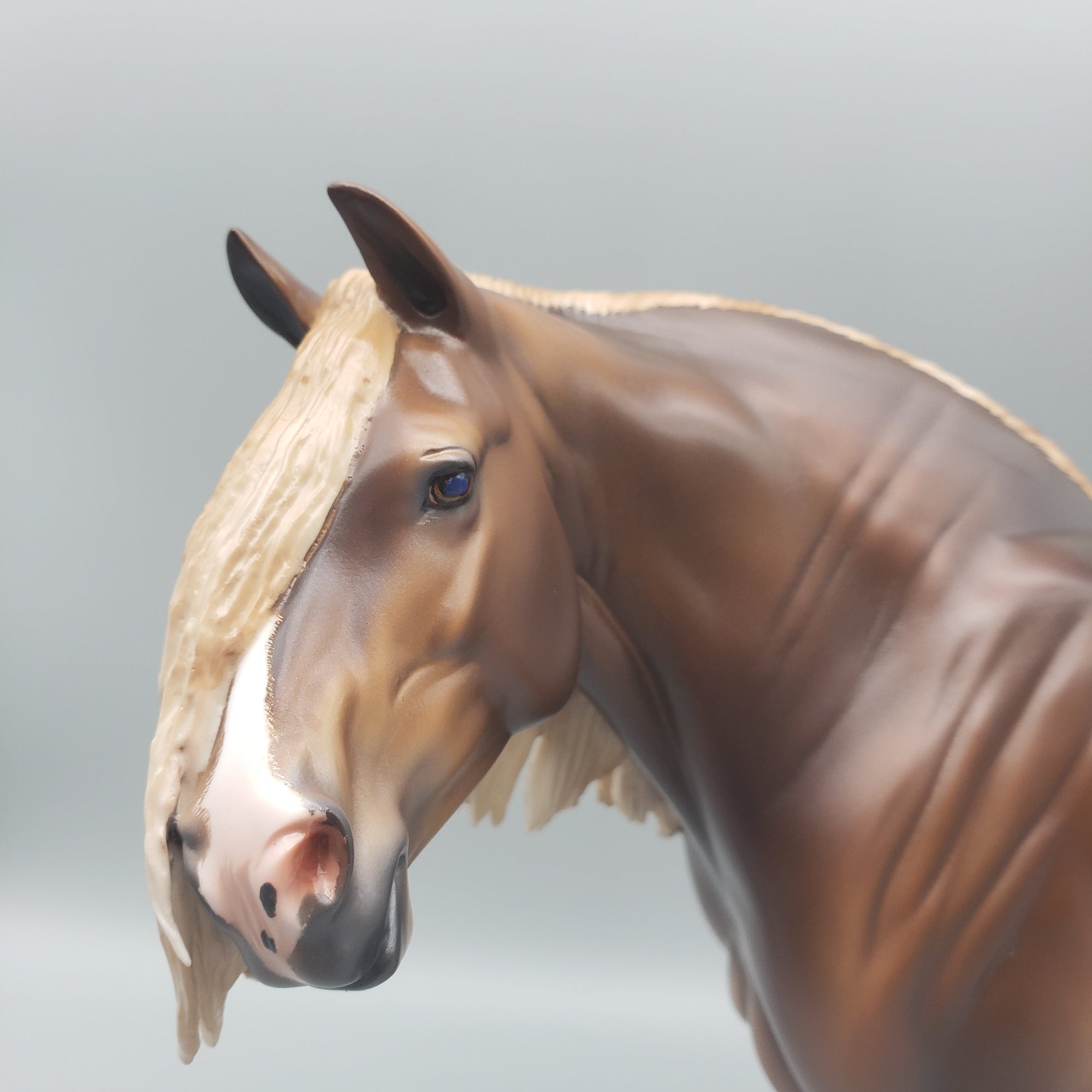 Oleander OOAK Dappled Sorrel Heavy Draft with Feathers By Caroline Boydston Best Offers 7/31/23