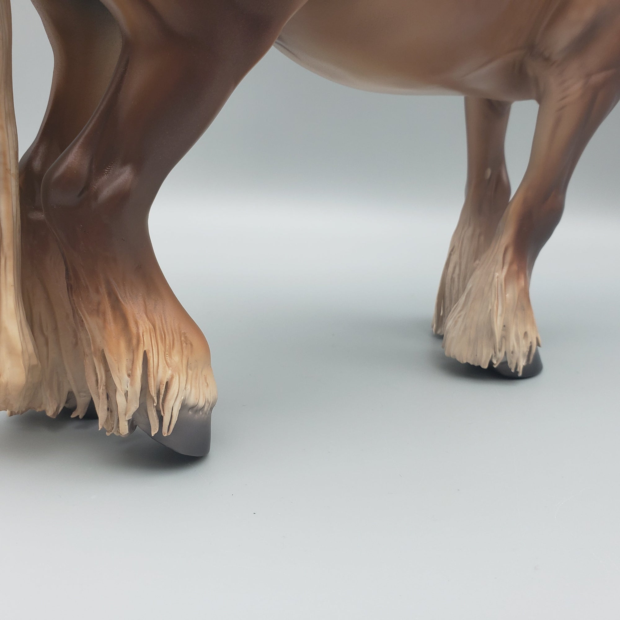 Oleander OOAK Dappled Sorrel Heavy Draft with Feathers By Caroline Boydston Best Offers 7/31/23