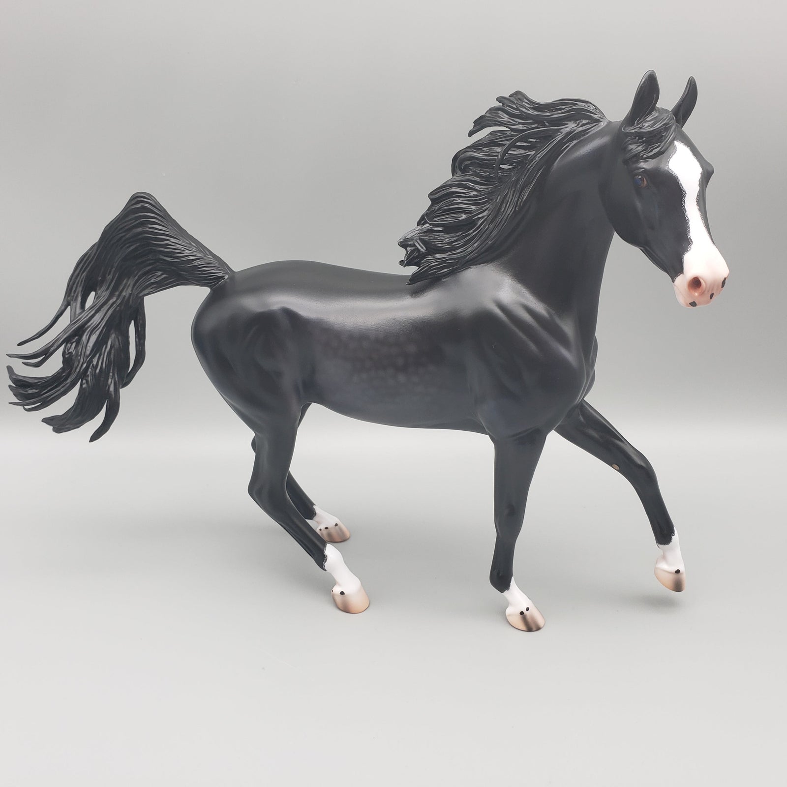 Vinca OOAK Dappled Black Arabian Mare By Caroline Boydston Best Offers  7/31/23