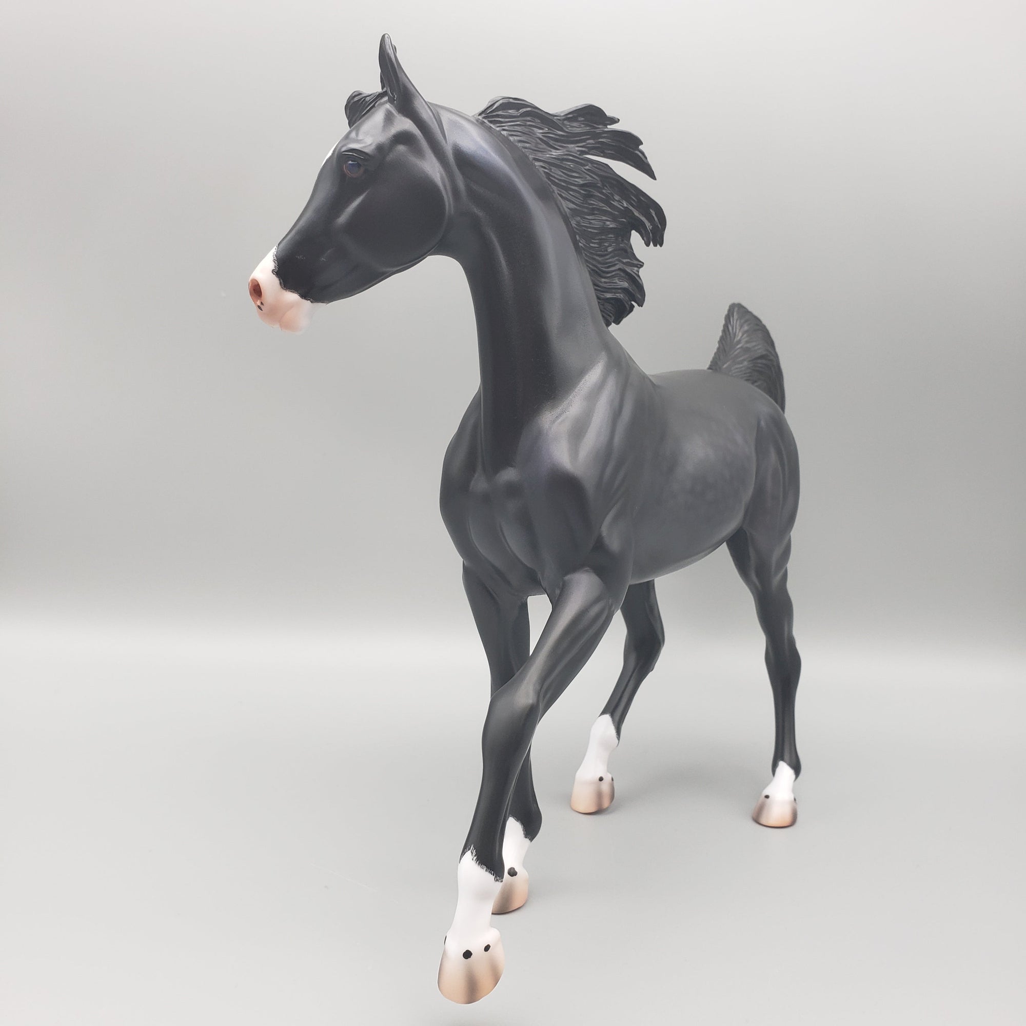 Vinca OOAK Dappled Black Arabian Mare By Caroline Boydston Best Offers  7/31/23