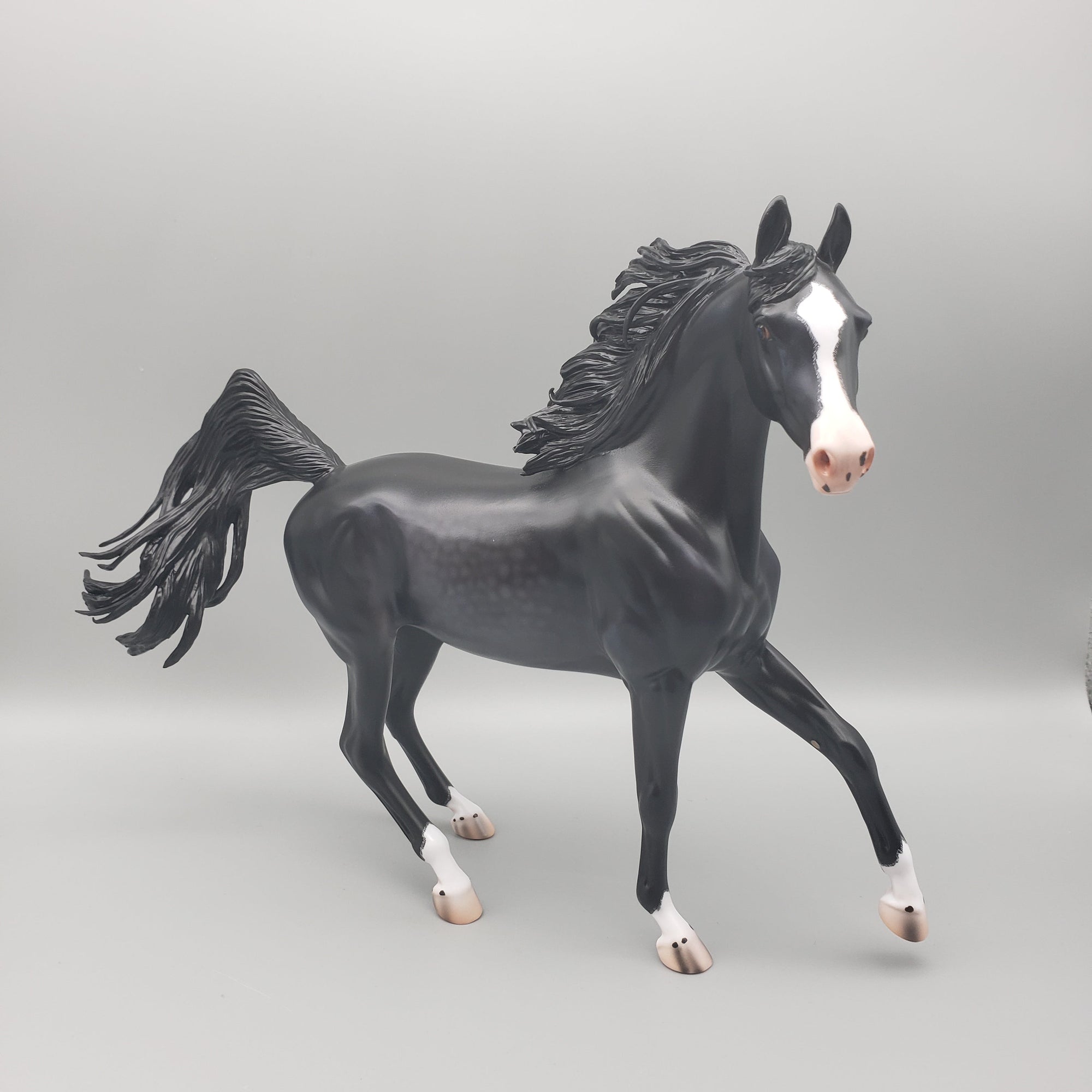 Vinca OOAK Dappled Black Arabian Mare By Caroline Boydston Best Offers  7/31/23