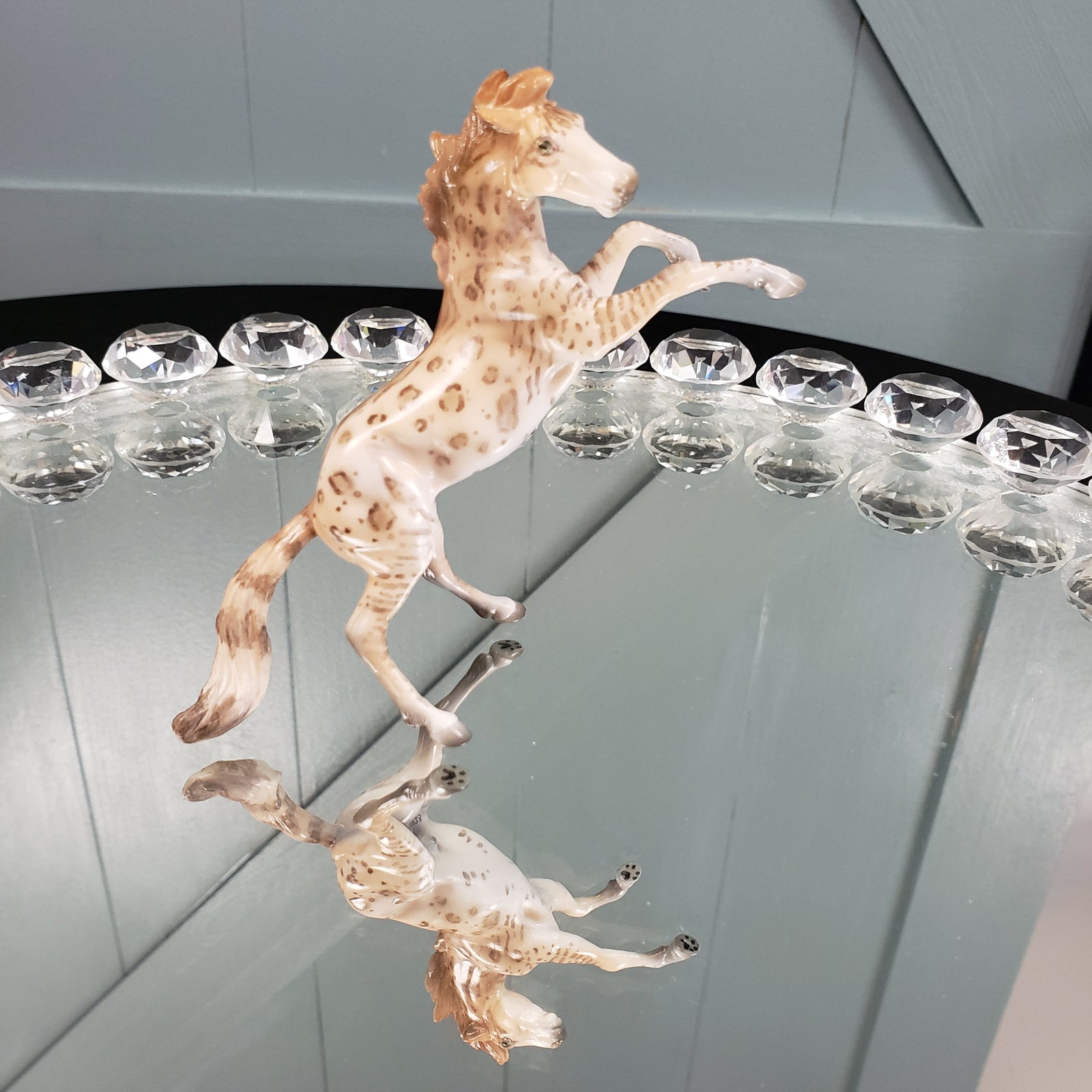 Leopard OOAK International Cat Day Rearing Chip By Jess Hamill