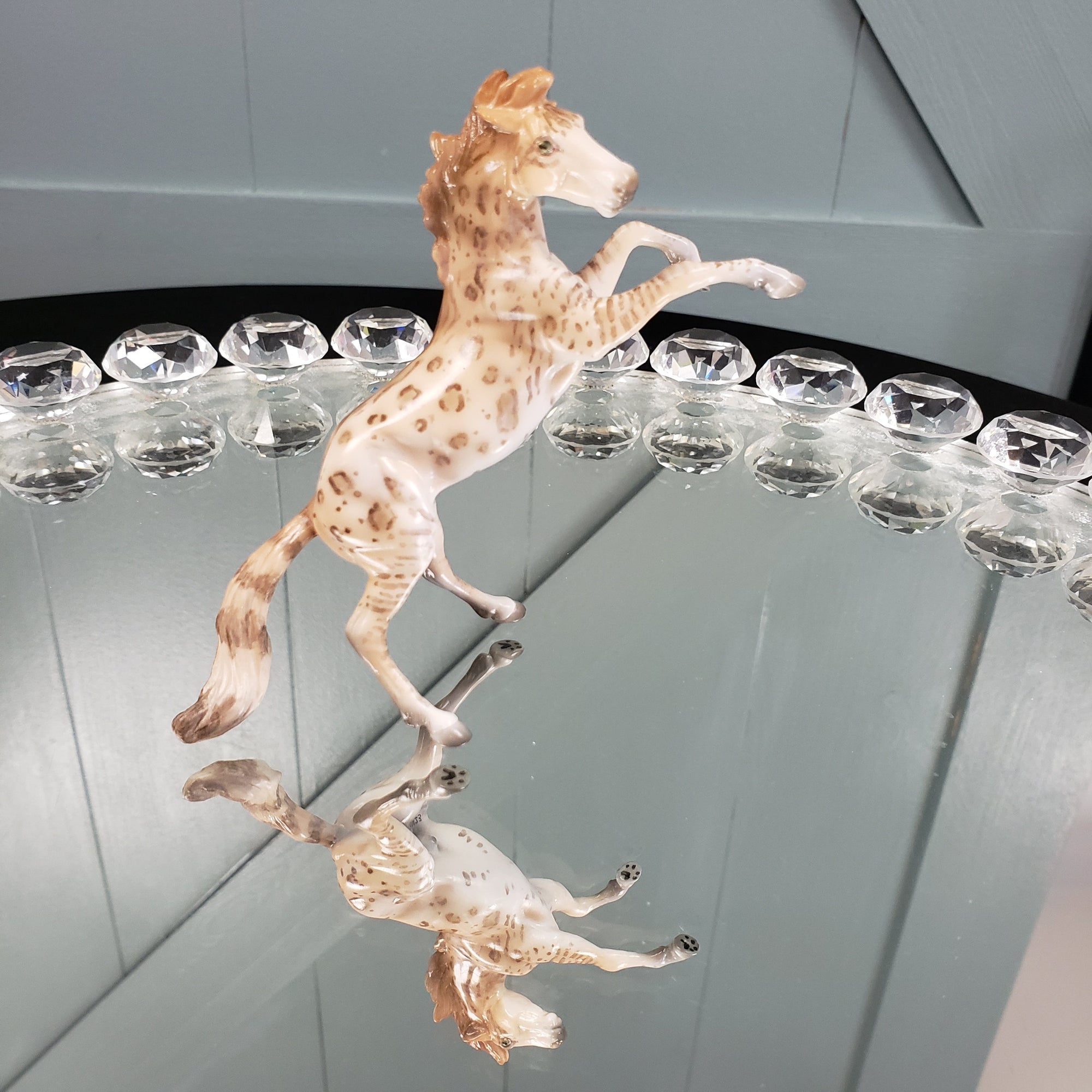 Leopard OOAK International Cat Day Rearing Chip By Jess Hamill