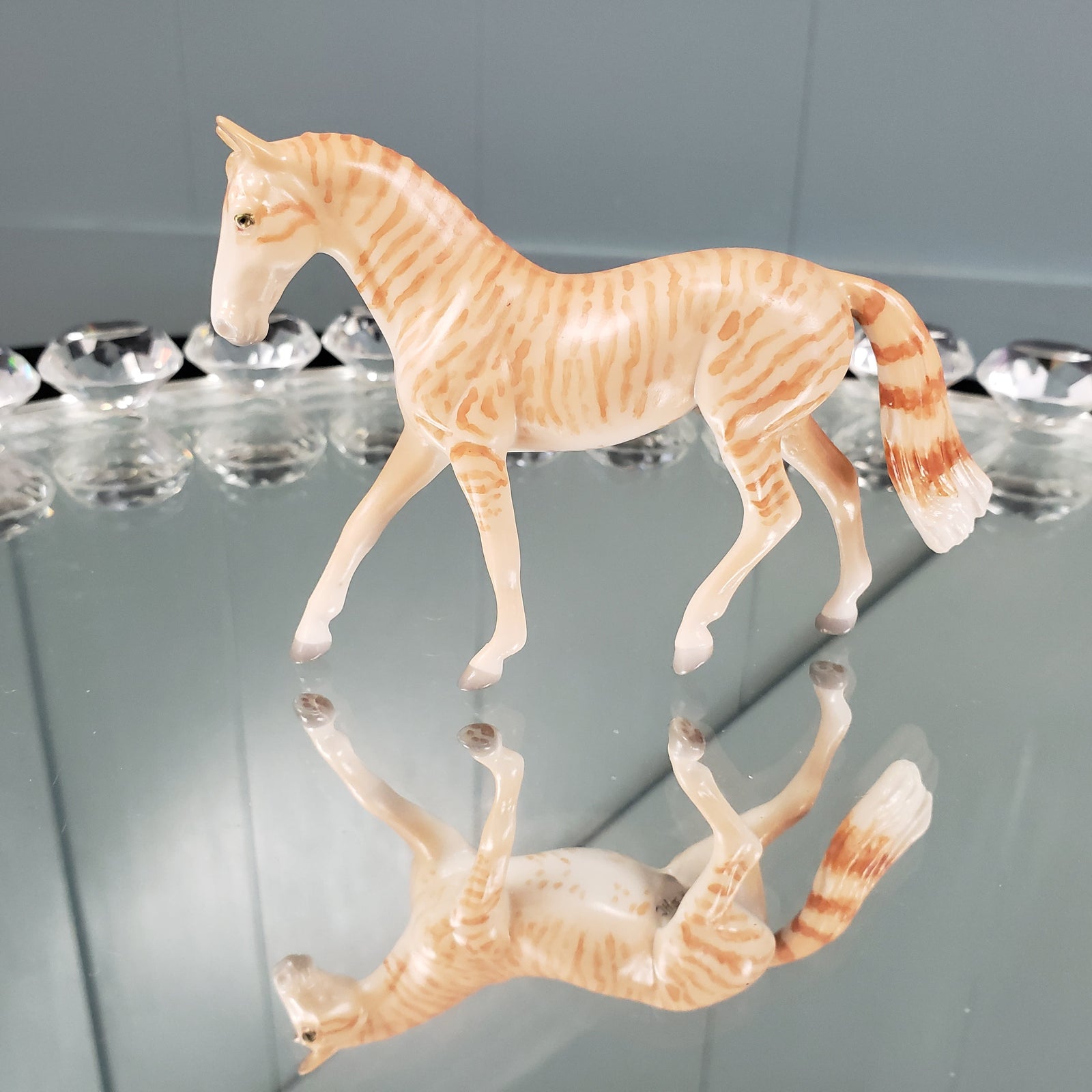 Thomasina OOAK International Cat Day Orange Mackerel Tabby Cat Warmblood Chip By Jess Hamill