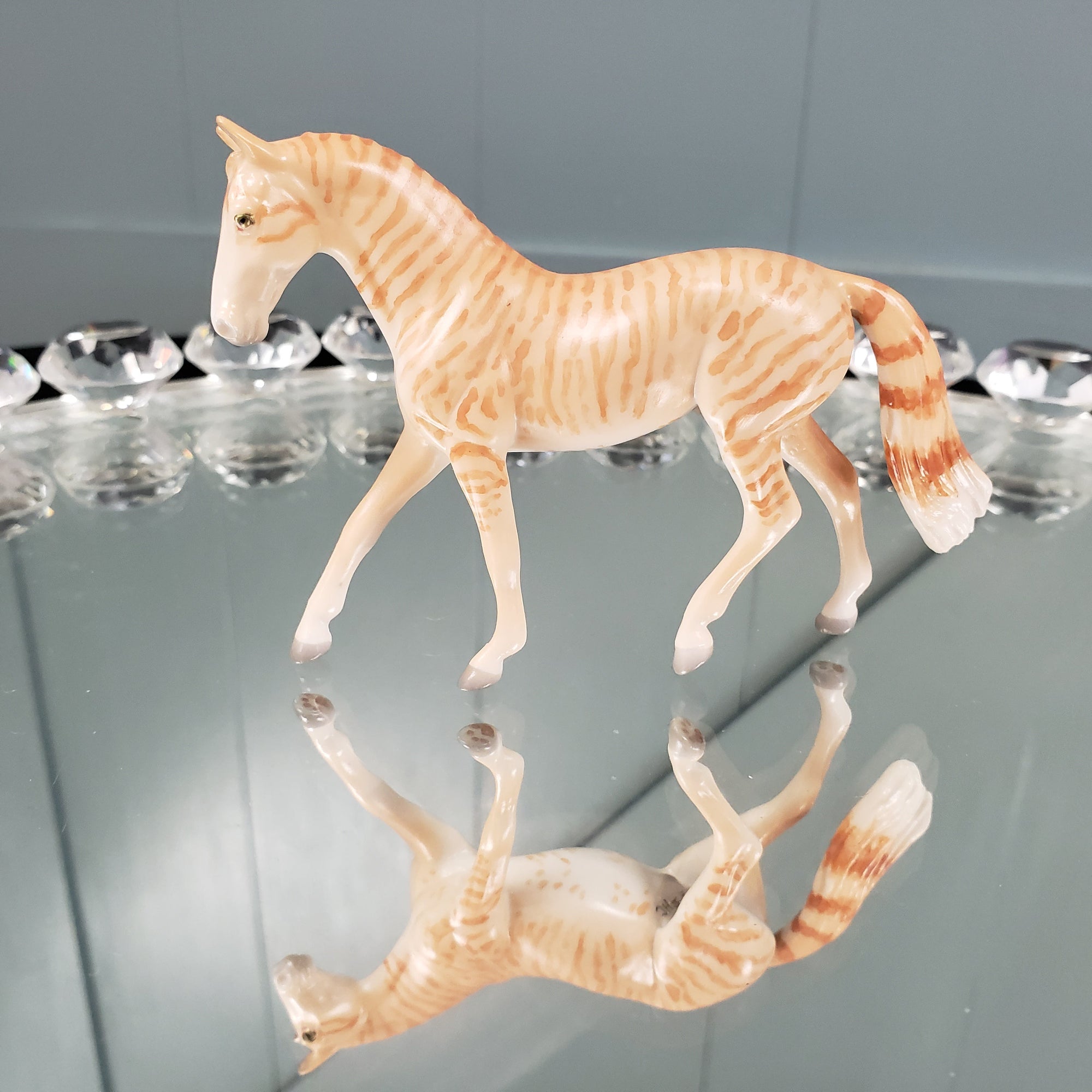 Thomasina OOAK International Cat Day Orange Mackerel Tabby Cat Warmblood Chip By Jess Hamill