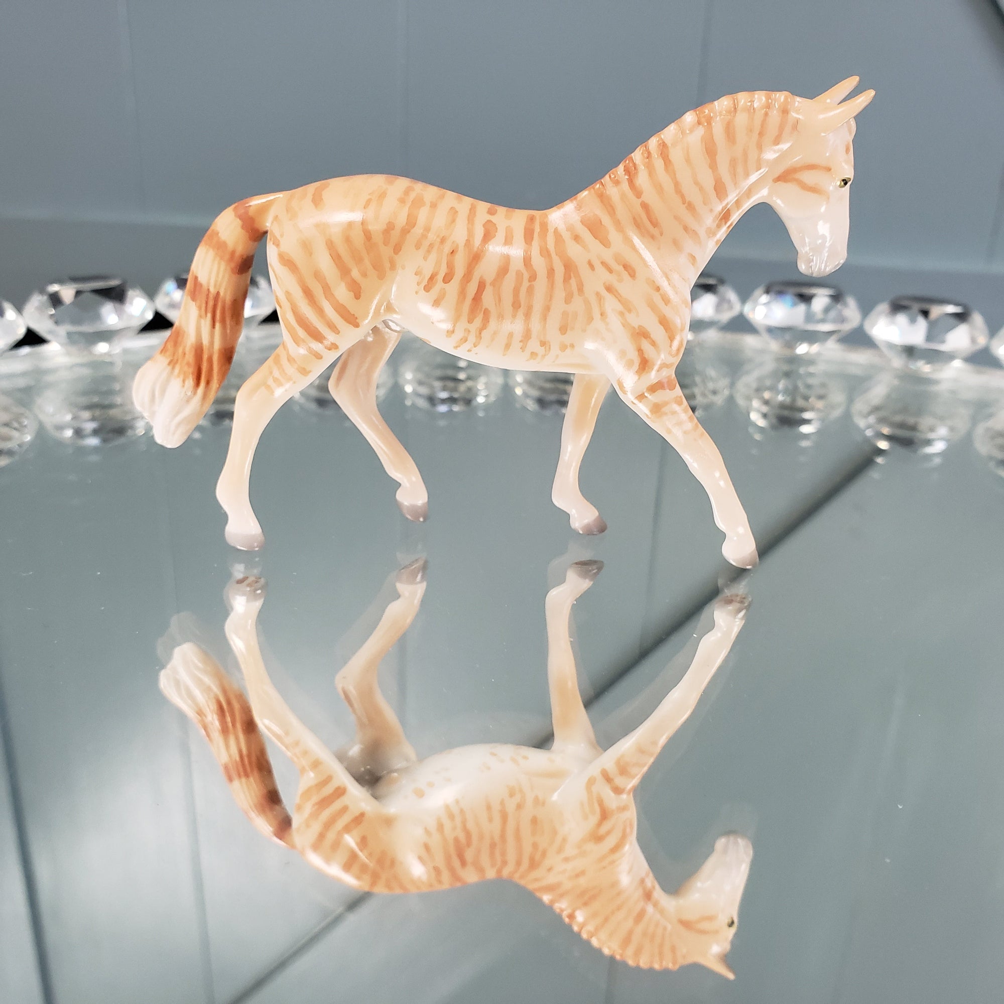 Thomasina OOAK International Cat Day Orange Mackerel Tabby Cat Warmblood Chip By Jess Hamill