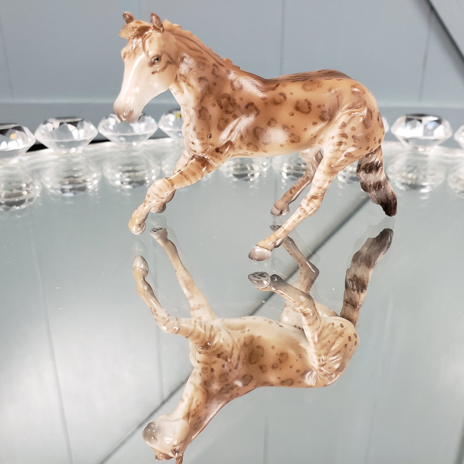 Gecko OOAK International Cat Day Classic Brown Bengel Cat Cutter Chip By Jess Hamill