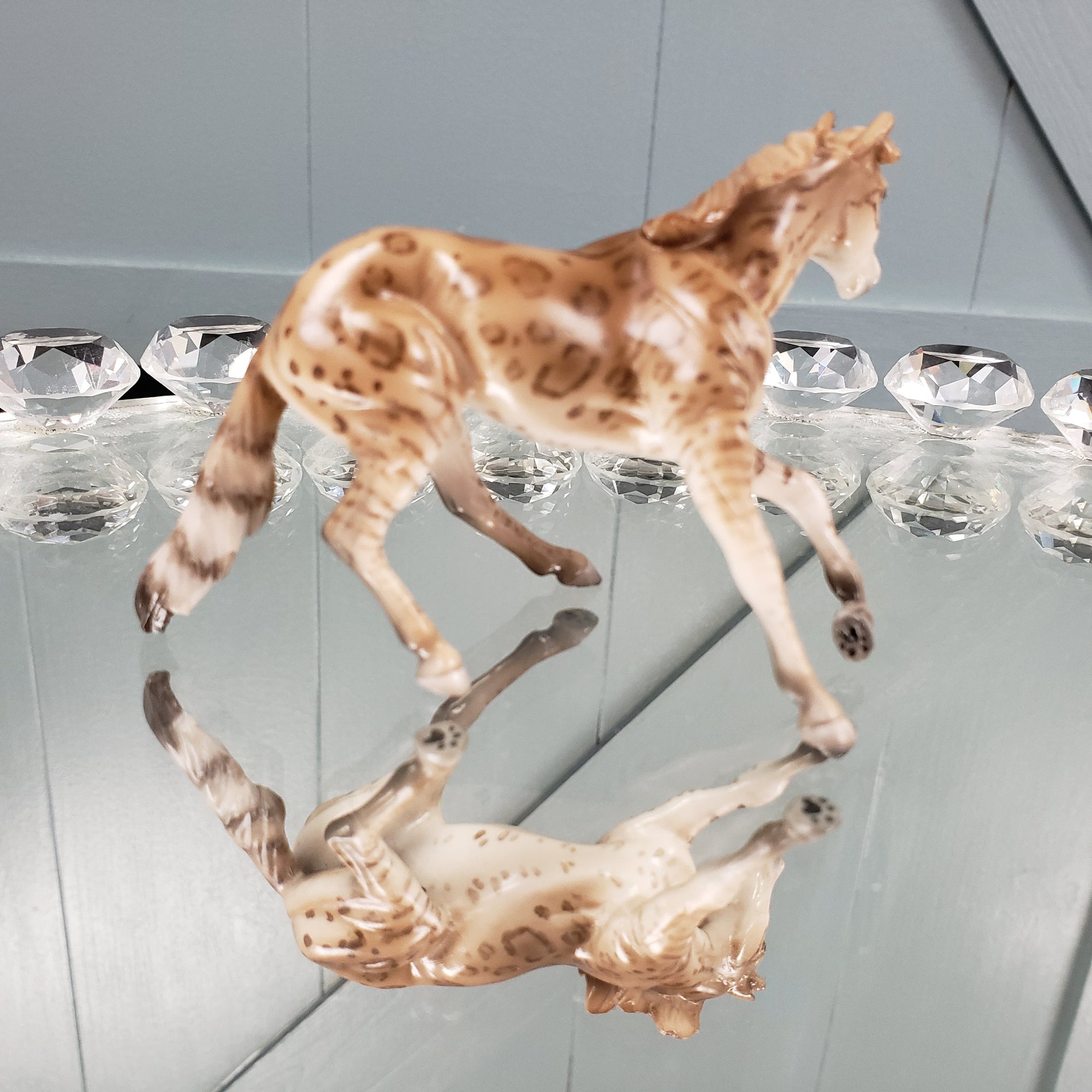 Gecko OOAK International Cat Day Classic Brown Bengel Cat Cutter Chip By Jess Hamill