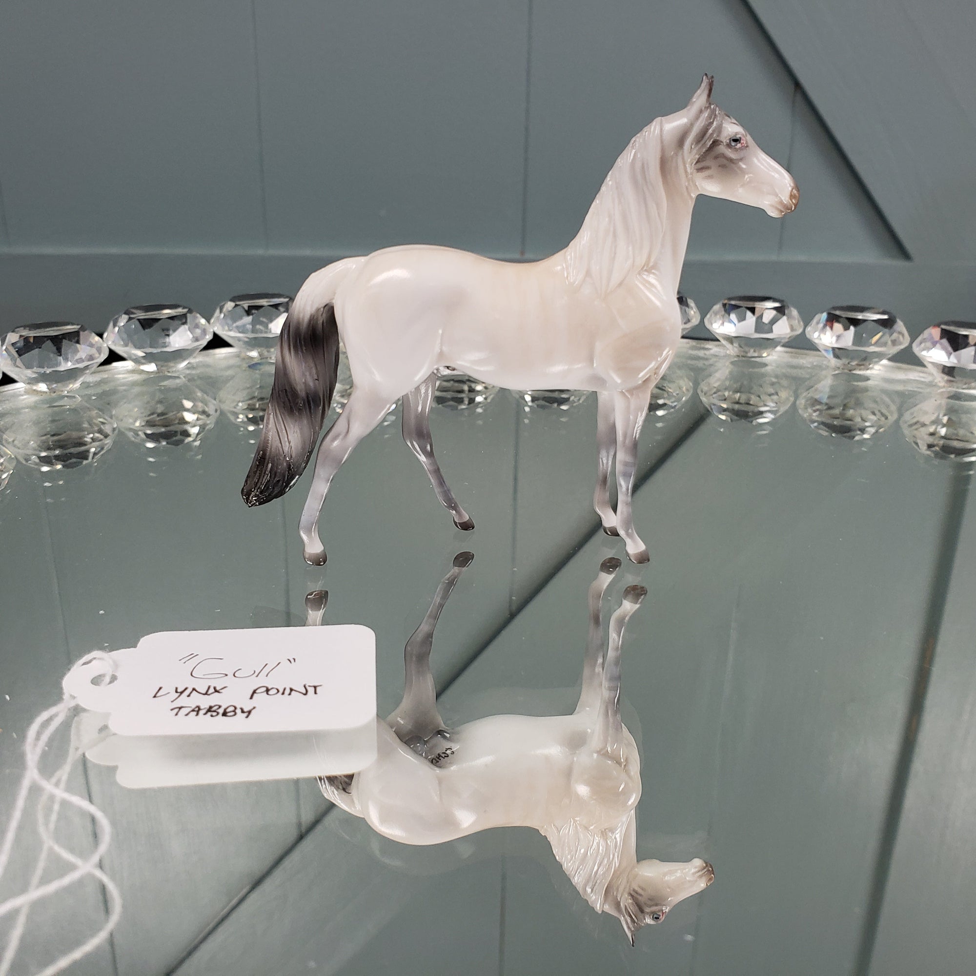 Gull OOAK International Cat Day Lynx Point Tabby Cat Morgan Chip By Jess Hamill