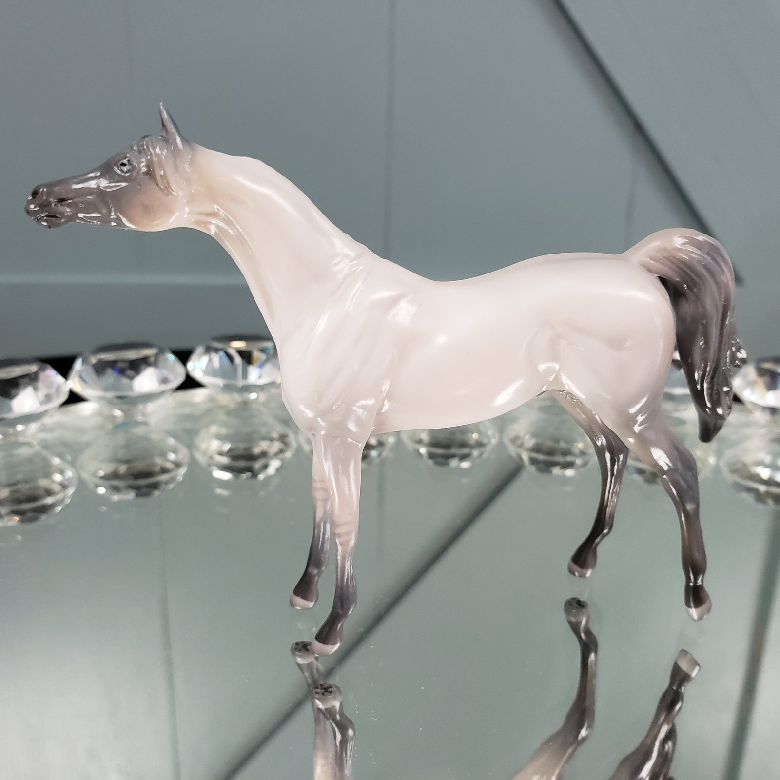 Lilac OOAK International Cat Day Lilac Point Siamese Cat Arabian Chip By Jess Hamill