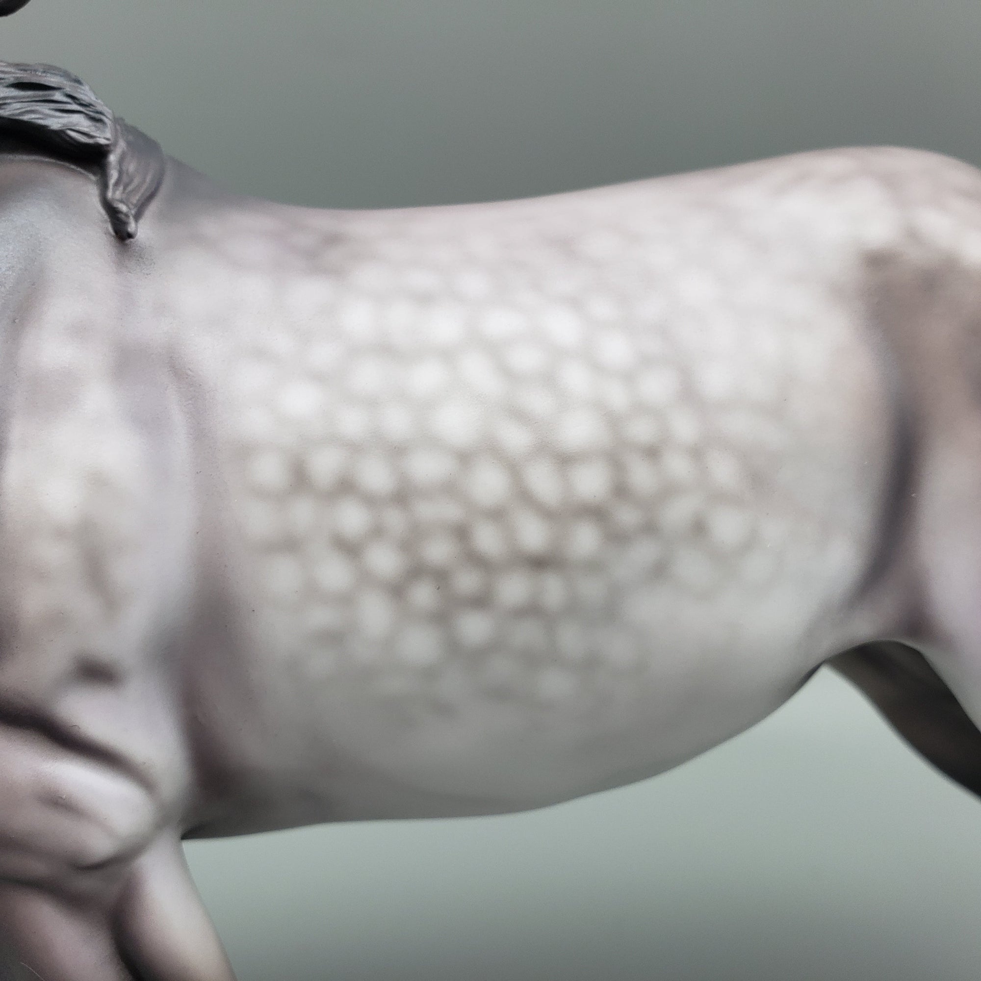 Tule OOAK Custom Remington Dapple Grey with Pinned Ears By Caroline Boydston Best Offers 8/14/23