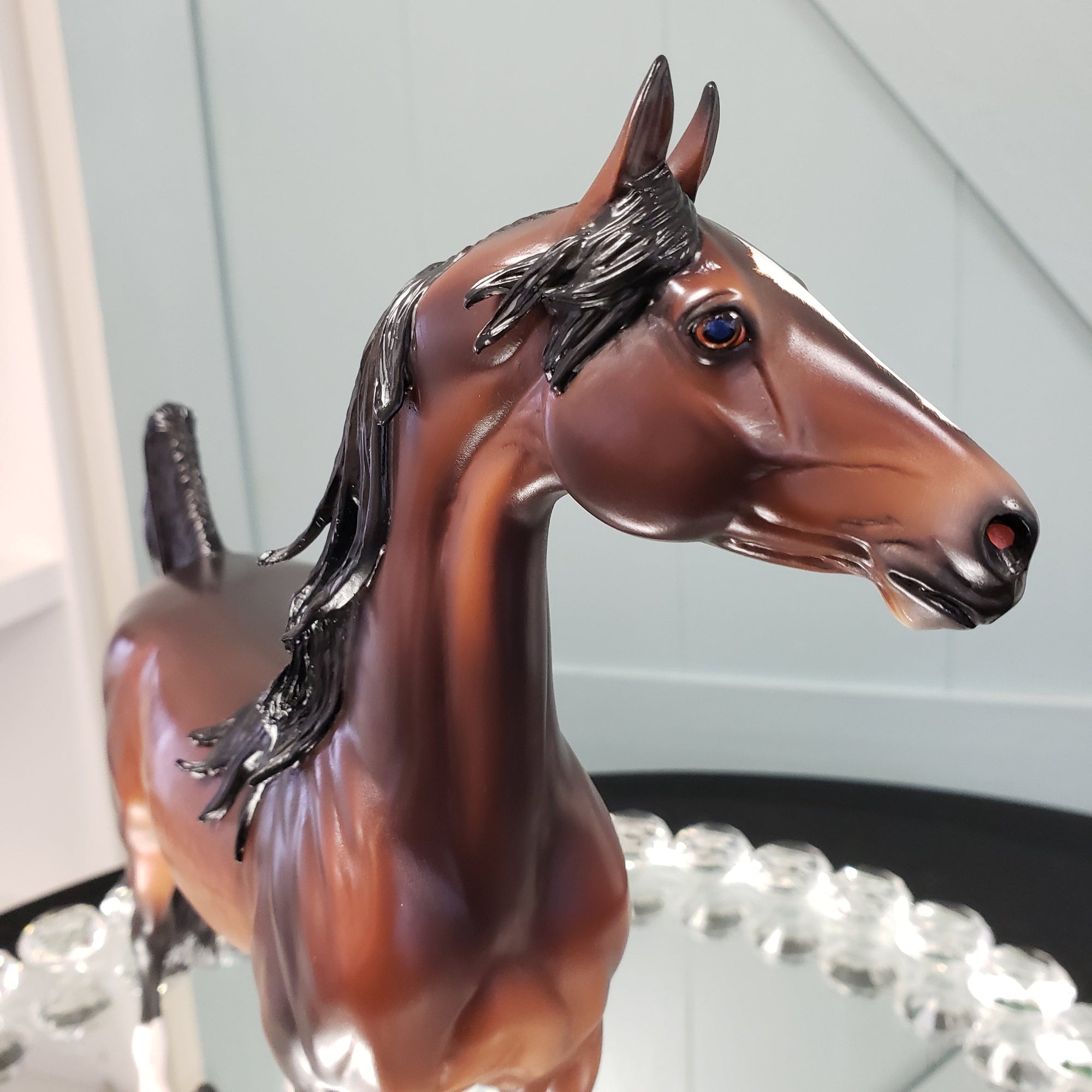 Tupelo OOAK Dappled Chestnut Extreme Custom Arab Stallion Turned Into Saddlebred By Caroline Boydston Best Offers 8/14/23