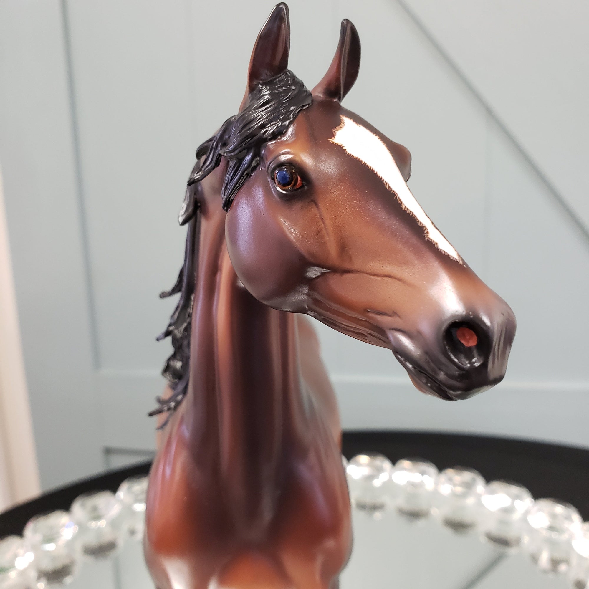 Tupelo OOAK Dappled Chestnut Extreme Custom Arab Stallion Turned Into Saddlebred By Caroline Boydston Best Offers 8/14/23