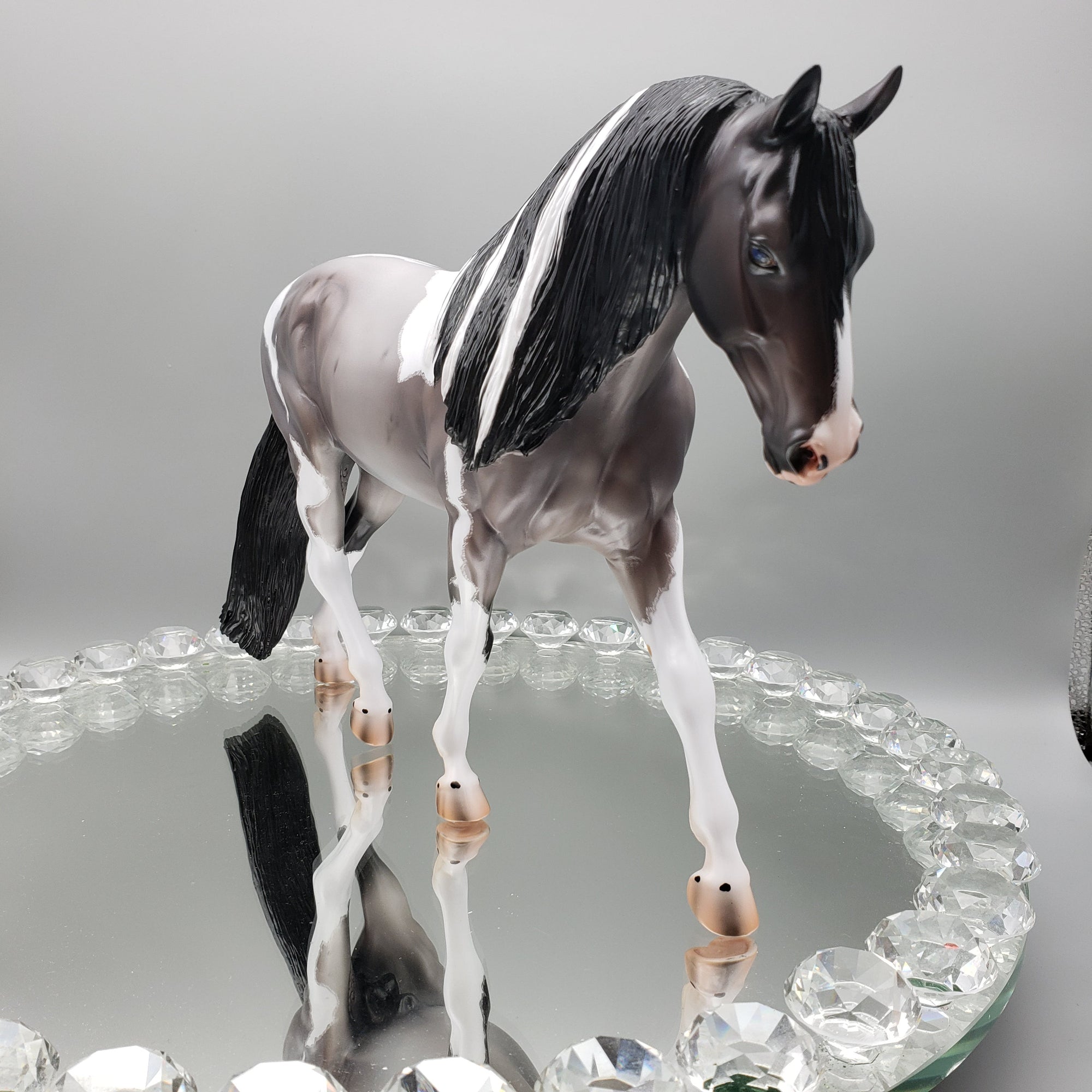 Ginko Blue Roan Tobiano Irish Draft By Caroline Boydston Best Offers 8/14/23