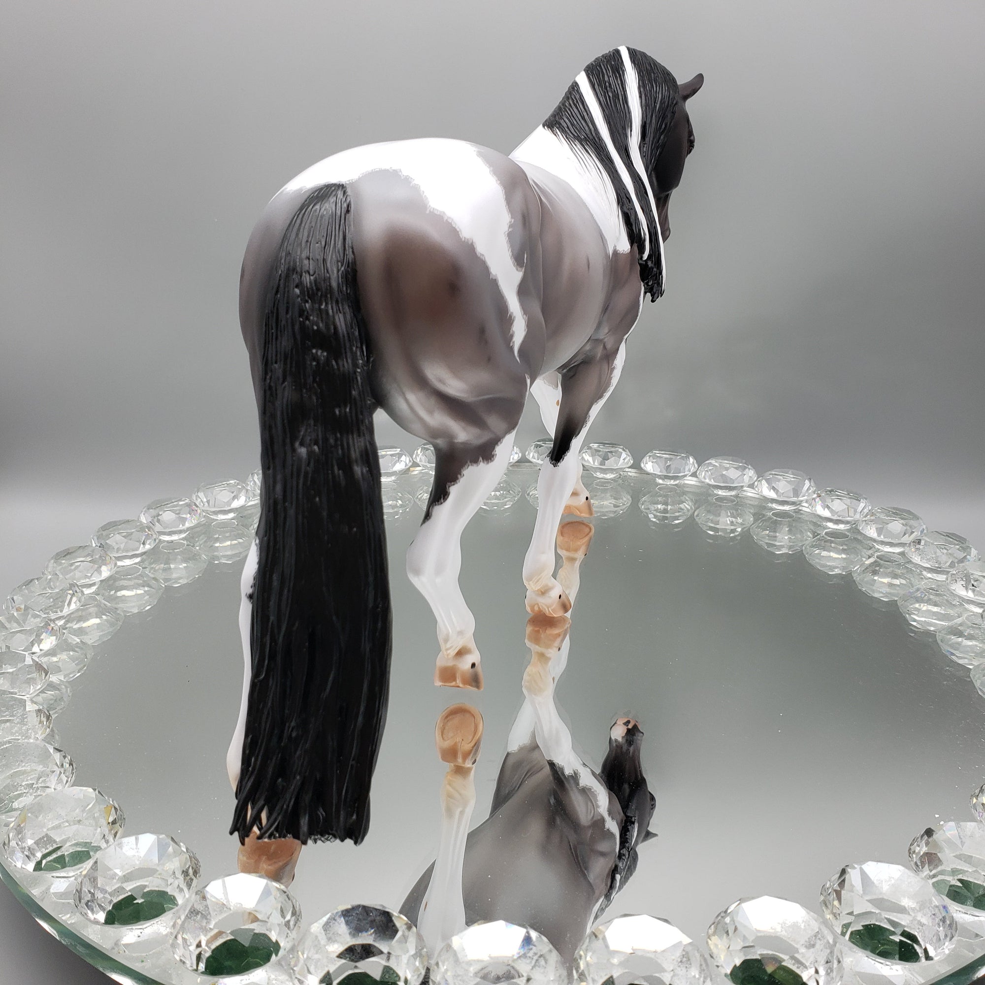 Ginko Blue Roan Tobiano Irish Draft By Caroline Boydston Best Offers 8/14/23