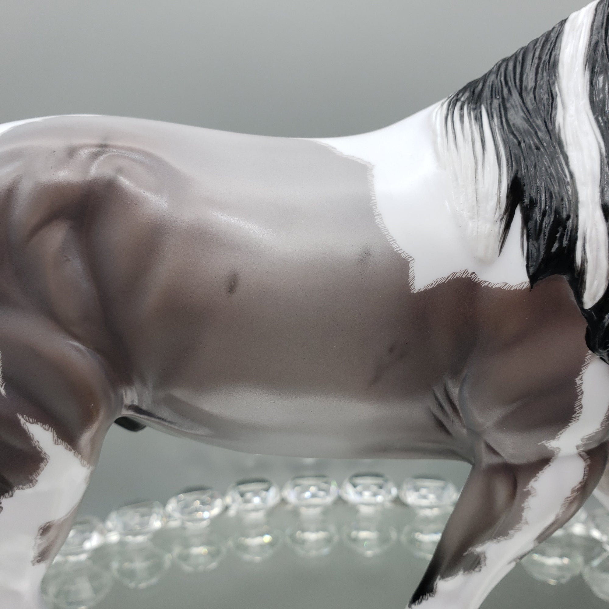 Ginko Blue Roan Tobiano Irish Draft By Caroline Boydston Best Offers 8/14/23