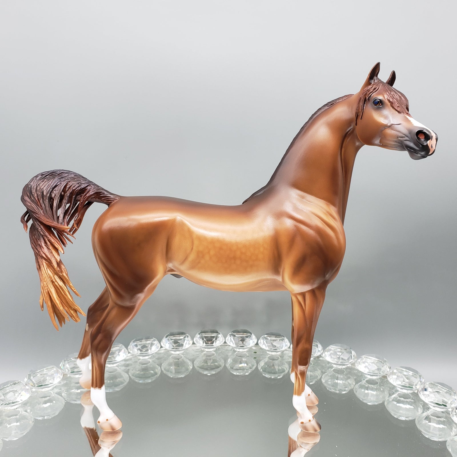 Sycamore OOAK Dappled Chestnut Arabian By Caroline Boydston Best Offers 8/14/23