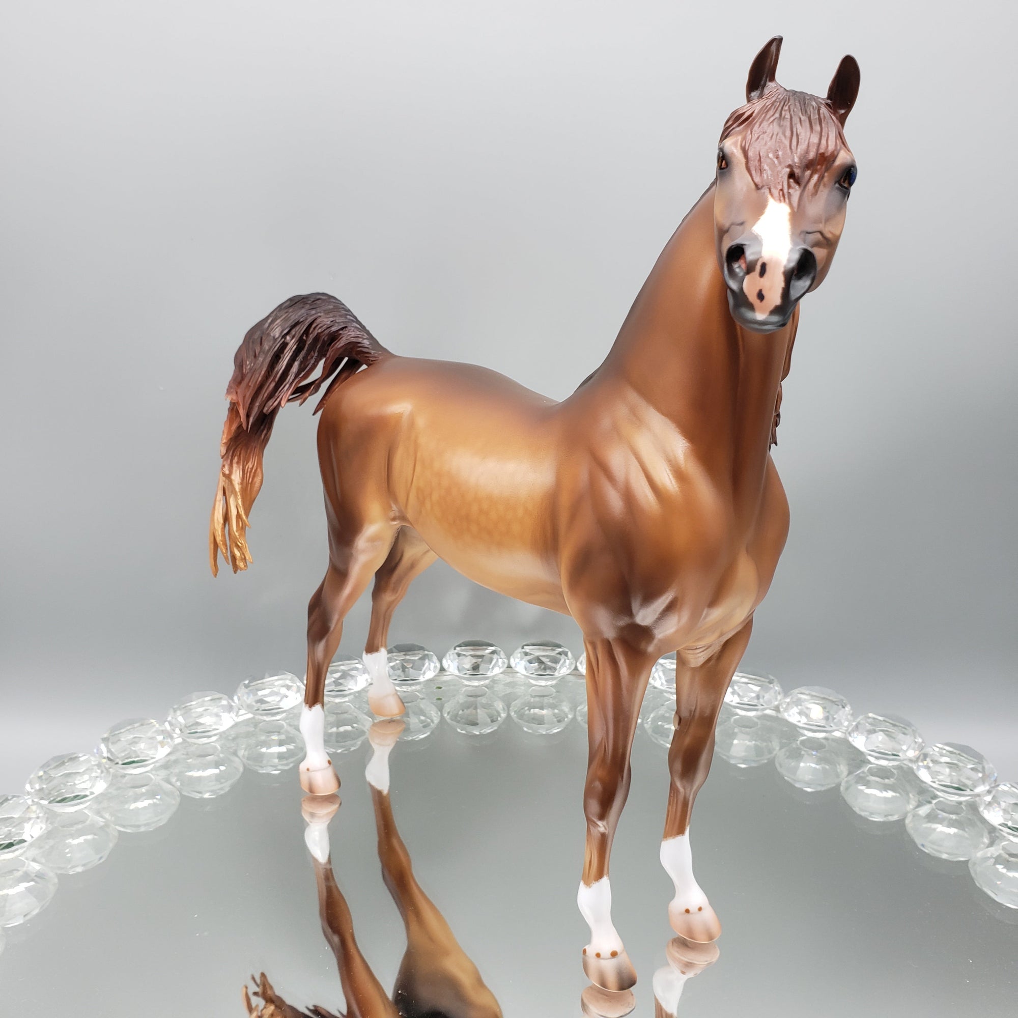 Sycamore OOAK Dappled Chestnut Arabian By Caroline Boydston Best Offers 8/14/23