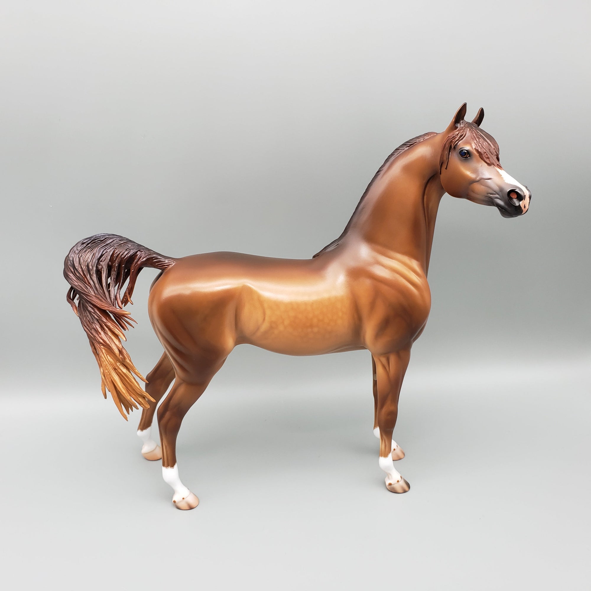 Sycamore OOAK Dappled Chestnut Arabian By Caroline Boydston Best Offers 8/14/23