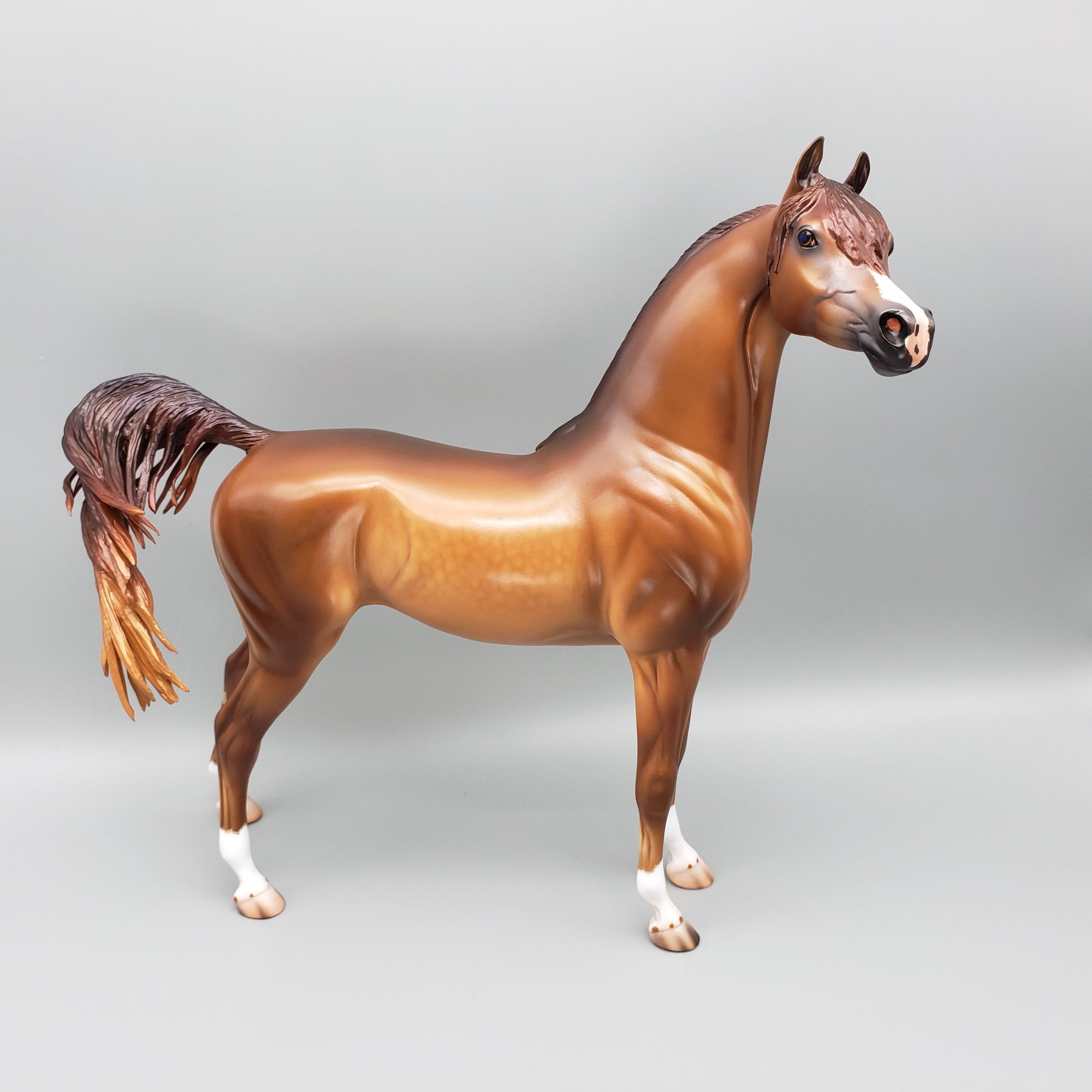 Sycamore OOAK Dappled Chestnut Arabian By Caroline Boydston Best Offers 8/14/23