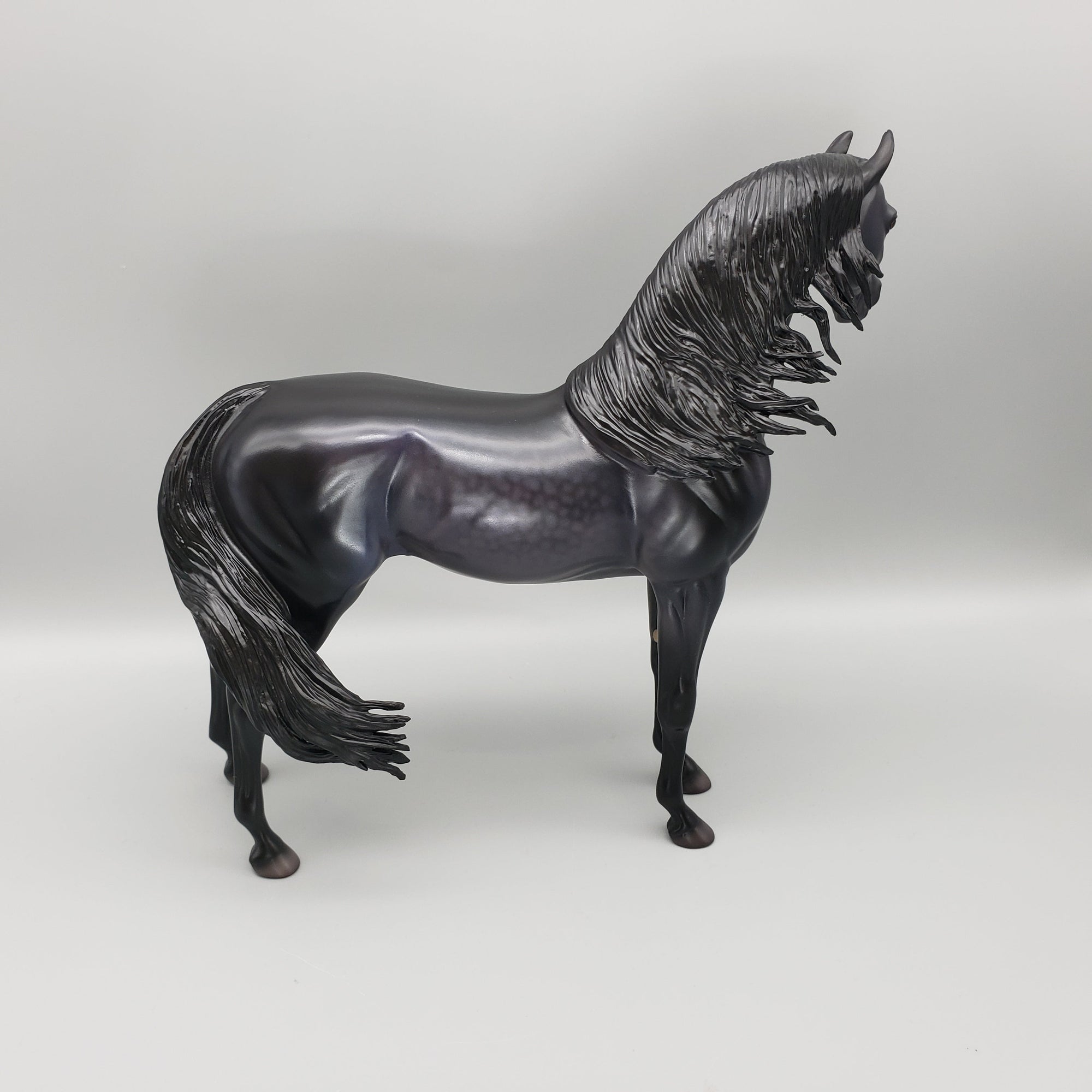 Botswallia OOAK Dapple Black Custom Arabian By Caroline Boydston Best Offers 8/14/23