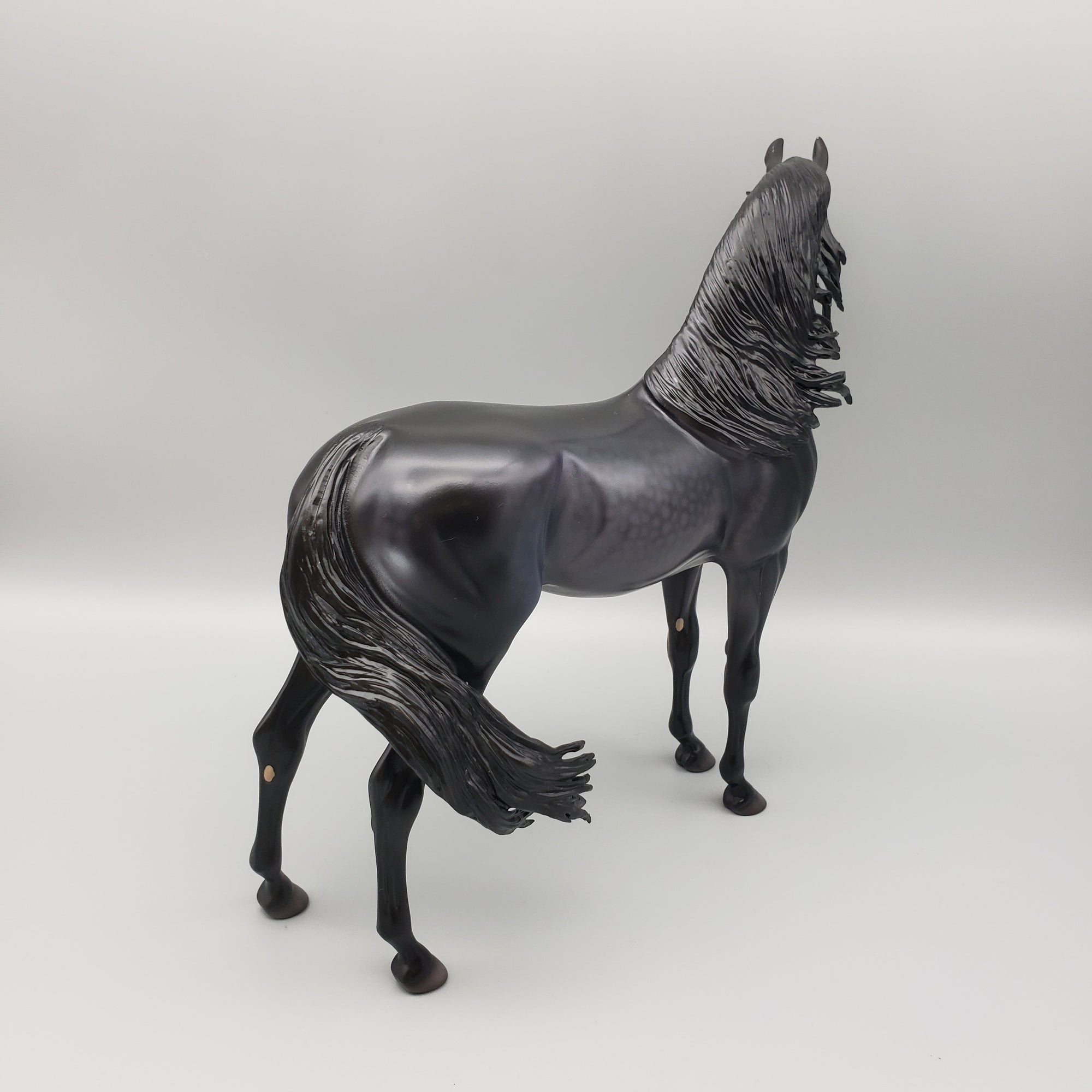 Botswallia OOAK Dapple Black Custom Arabian By Caroline Boydston Best Offers 8/14/23