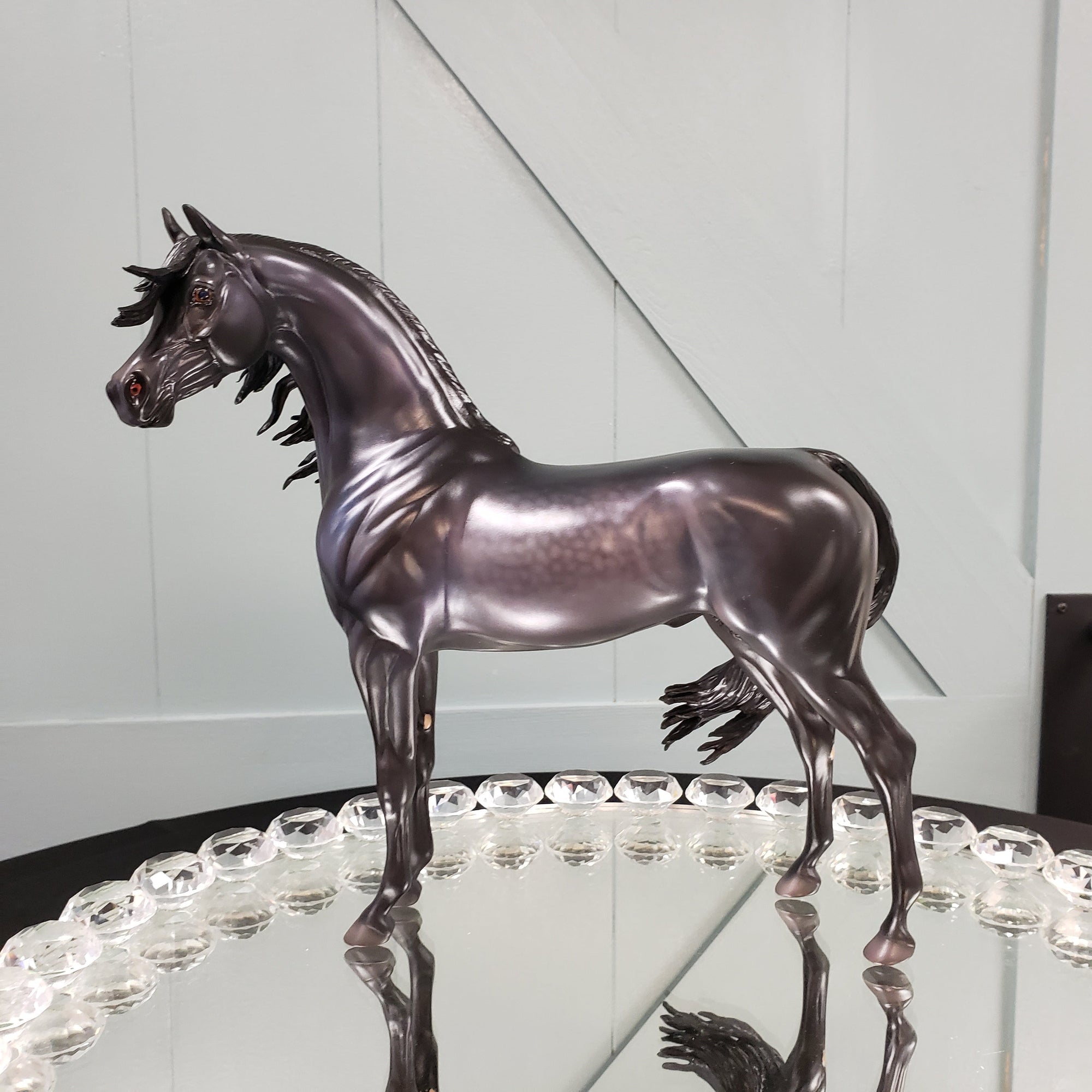 Botswallia OOAK Dapple Black Custom Arabian By Caroline Boydston Best Offers 8/14/23