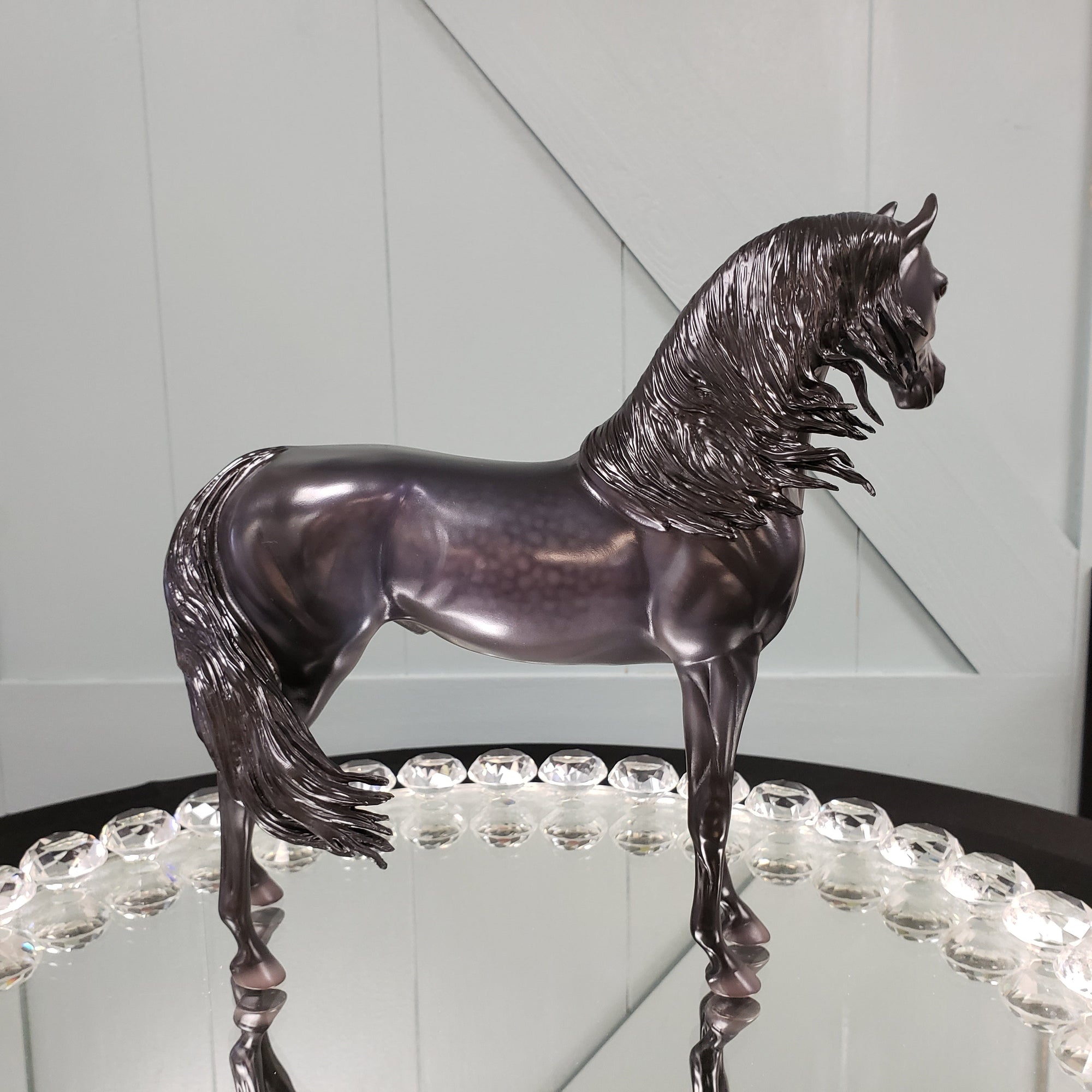 Botswallia OOAK Dapple Black Custom Arabian By Caroline Boydston Best Offers 8/14/23