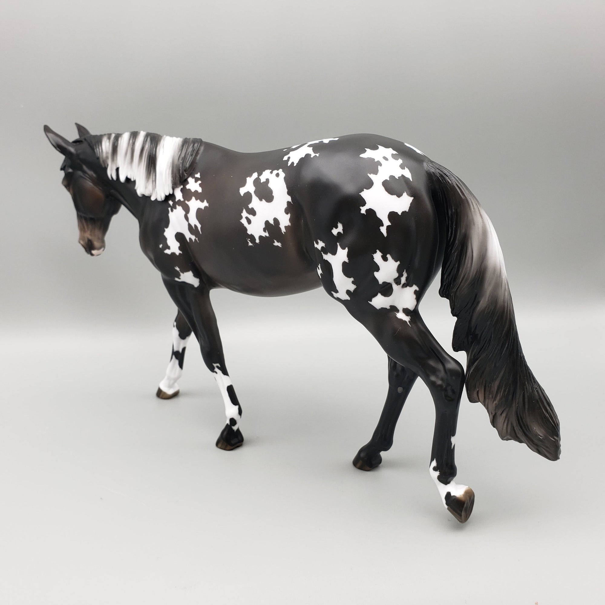 Diadem OOAK Black Appaloosa Mule by Jess Hamill AoTH23 Best Offers