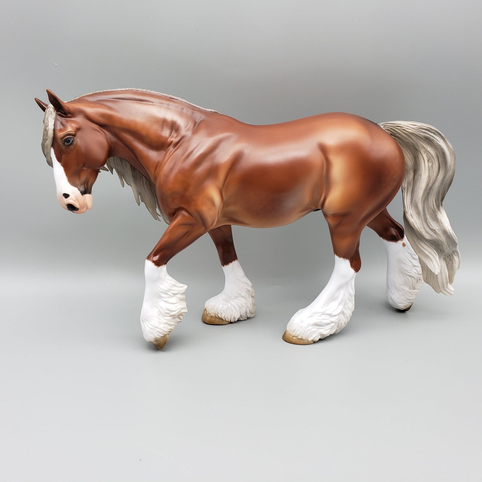 Davey Flaxen Chestnut Irish Cob by Angela Marleau for AoTH23 Best Offers