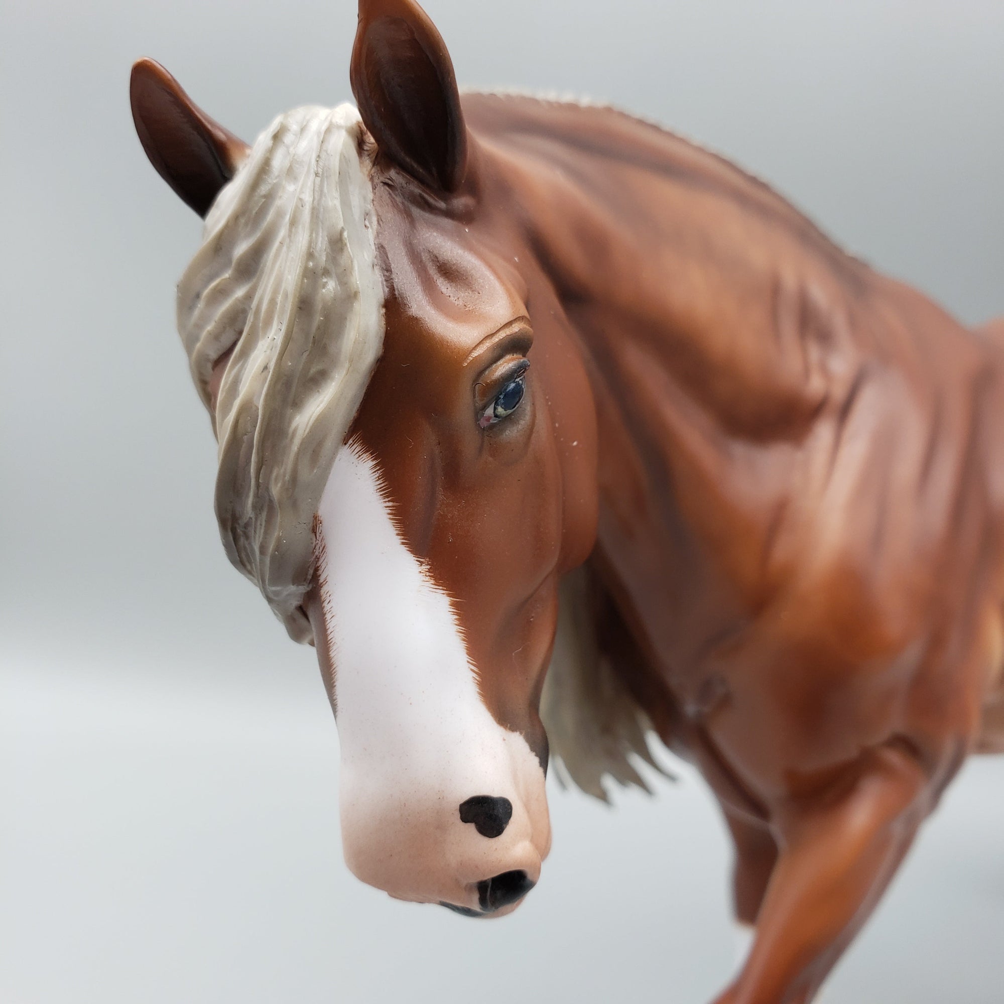 Davey Flaxen Chestnut Irish Cob by Angela Marleau for AoTH23 Best Offers
