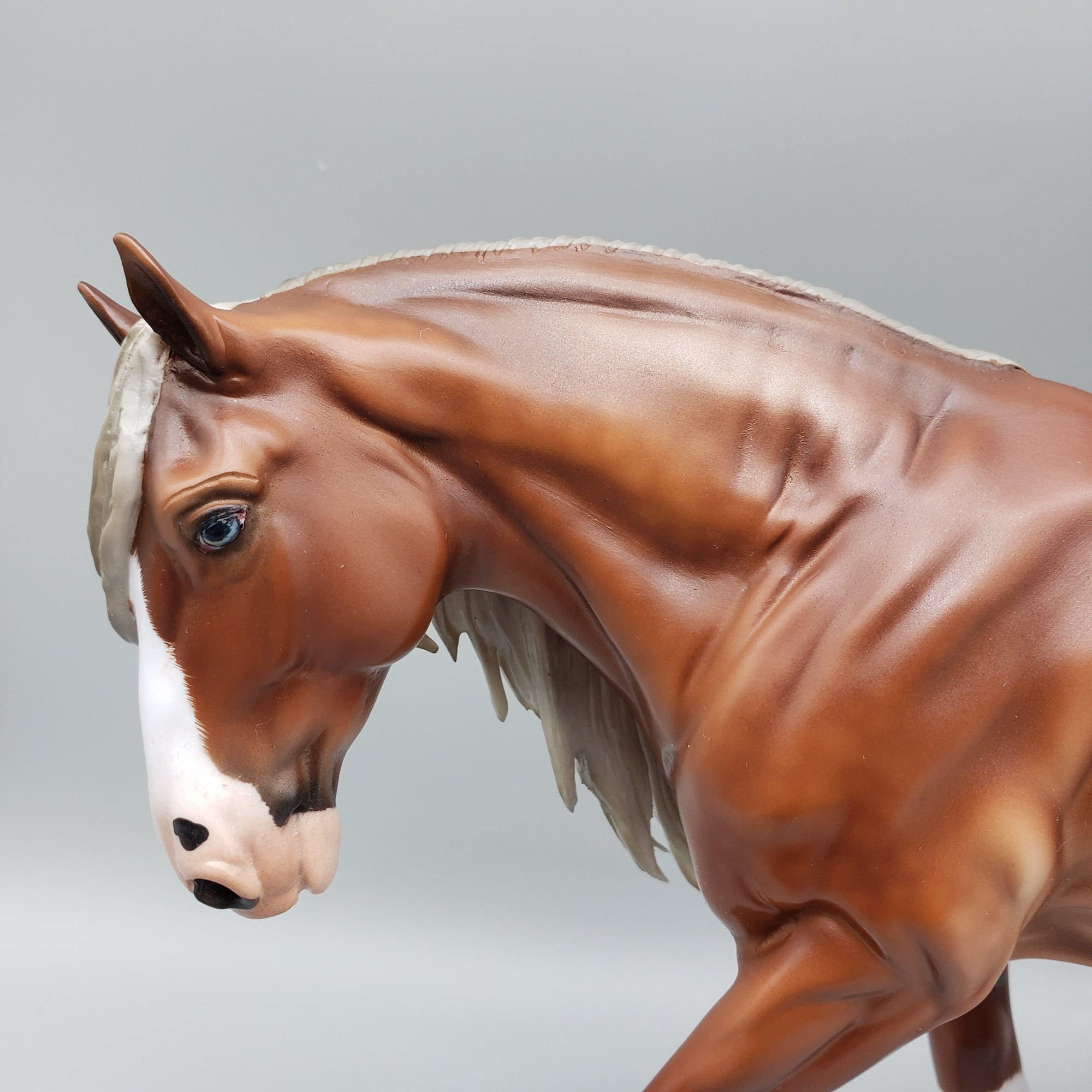 Davey Flaxen Chestnut Irish Cob by Angela Marleau for AoTH23 Best Offers