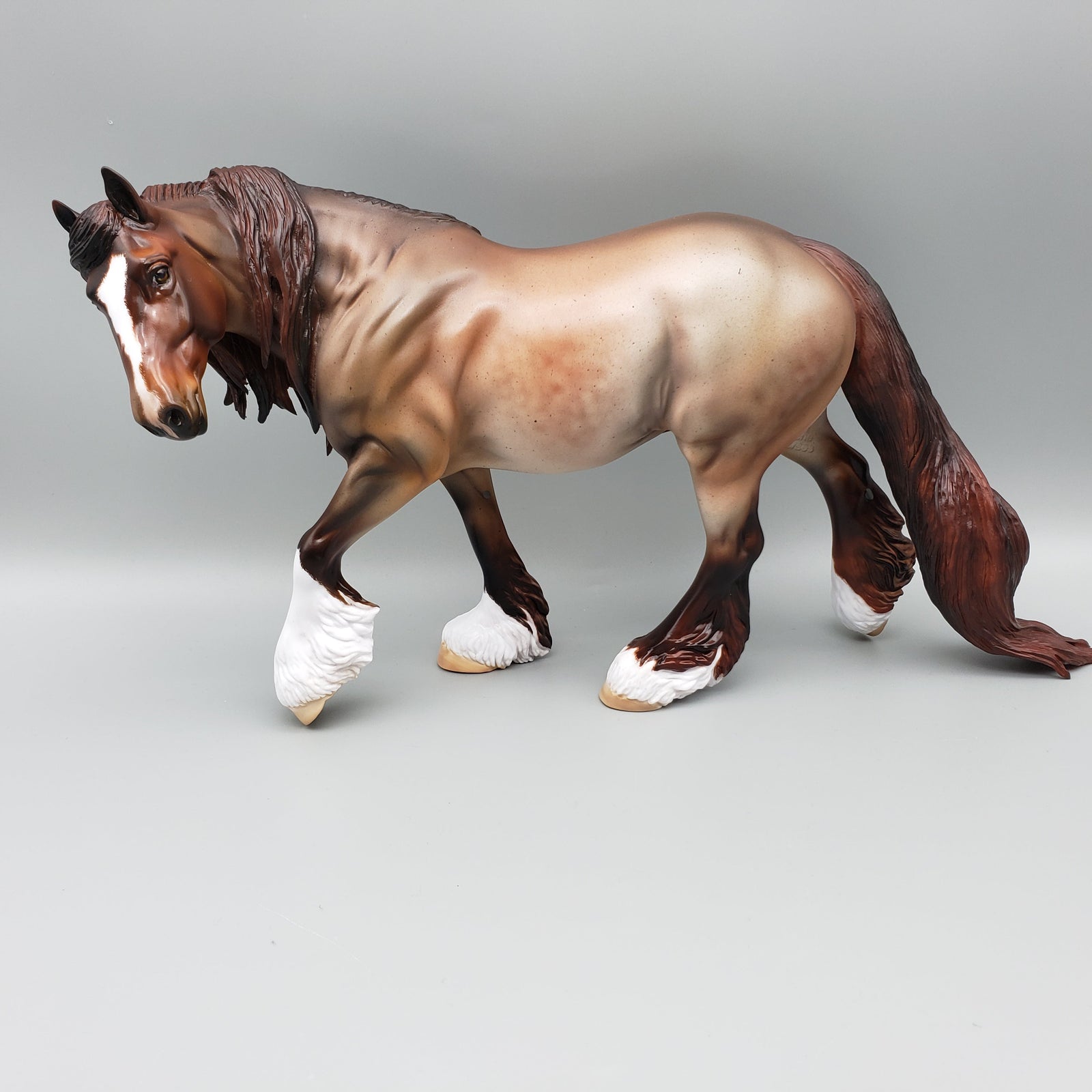 Cabaret OOAK Red Roan Custom Irish Cob by Julie Keim for AoTH23 Best Offers