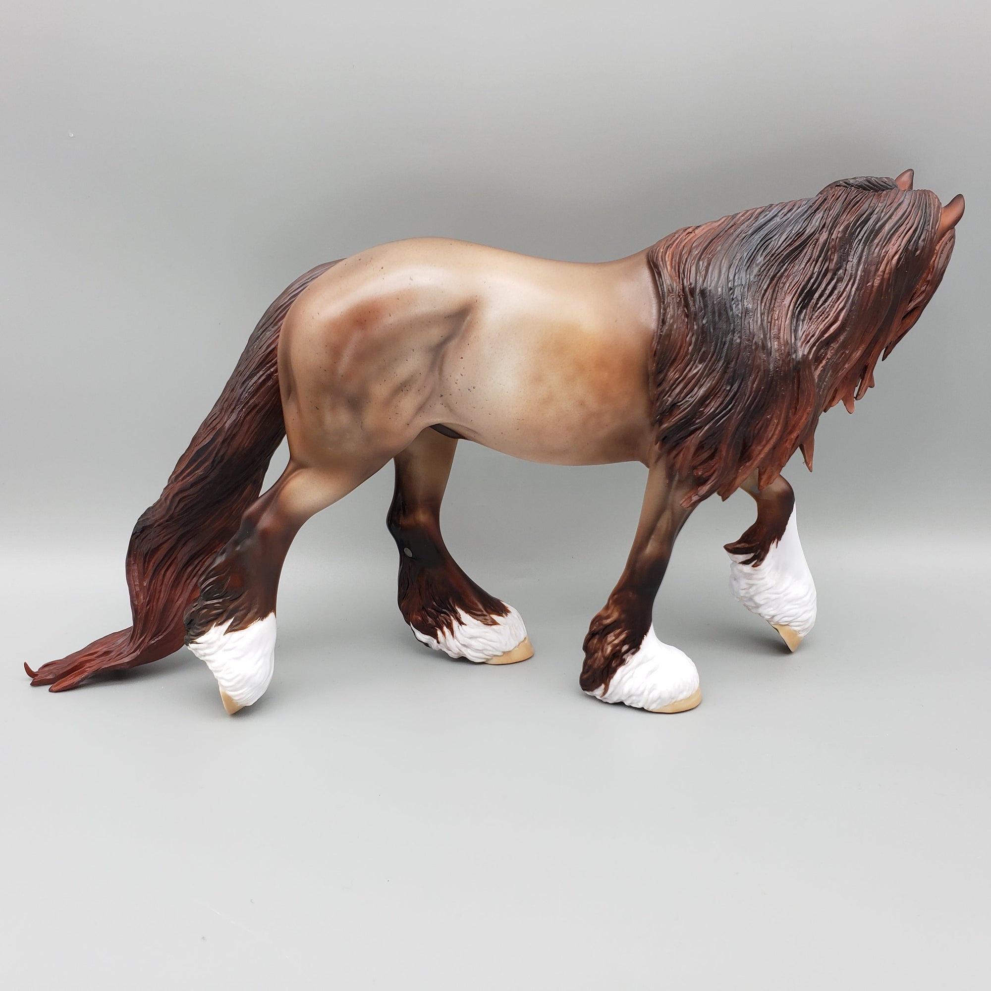 Cabaret OOAK Red Roan Custom Irish Cob by Julie Keim for AoTH23 Best Offers