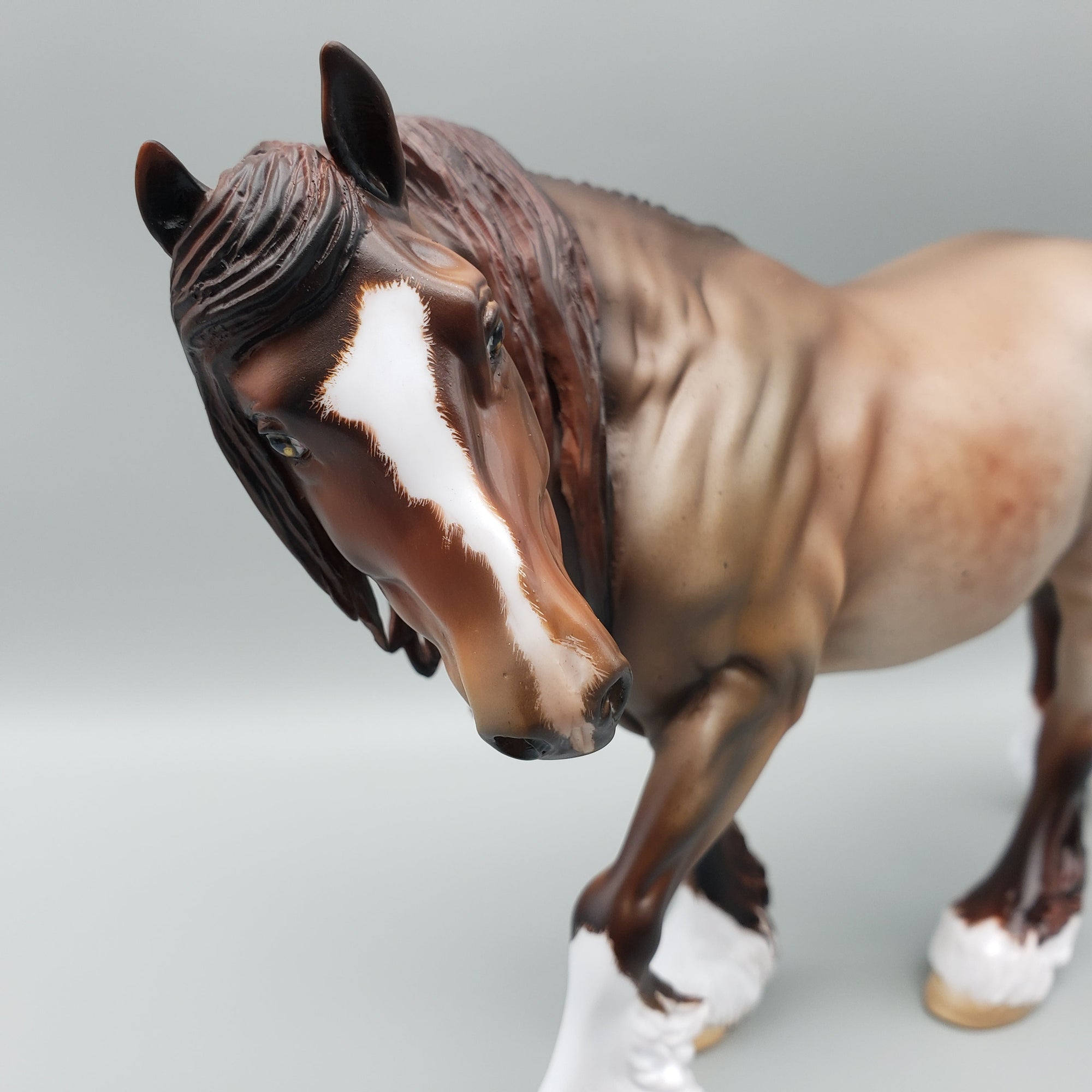 Cabaret OOAK Red Roan Custom Irish Cob by Julie Keim for AoTH23 Best Offers