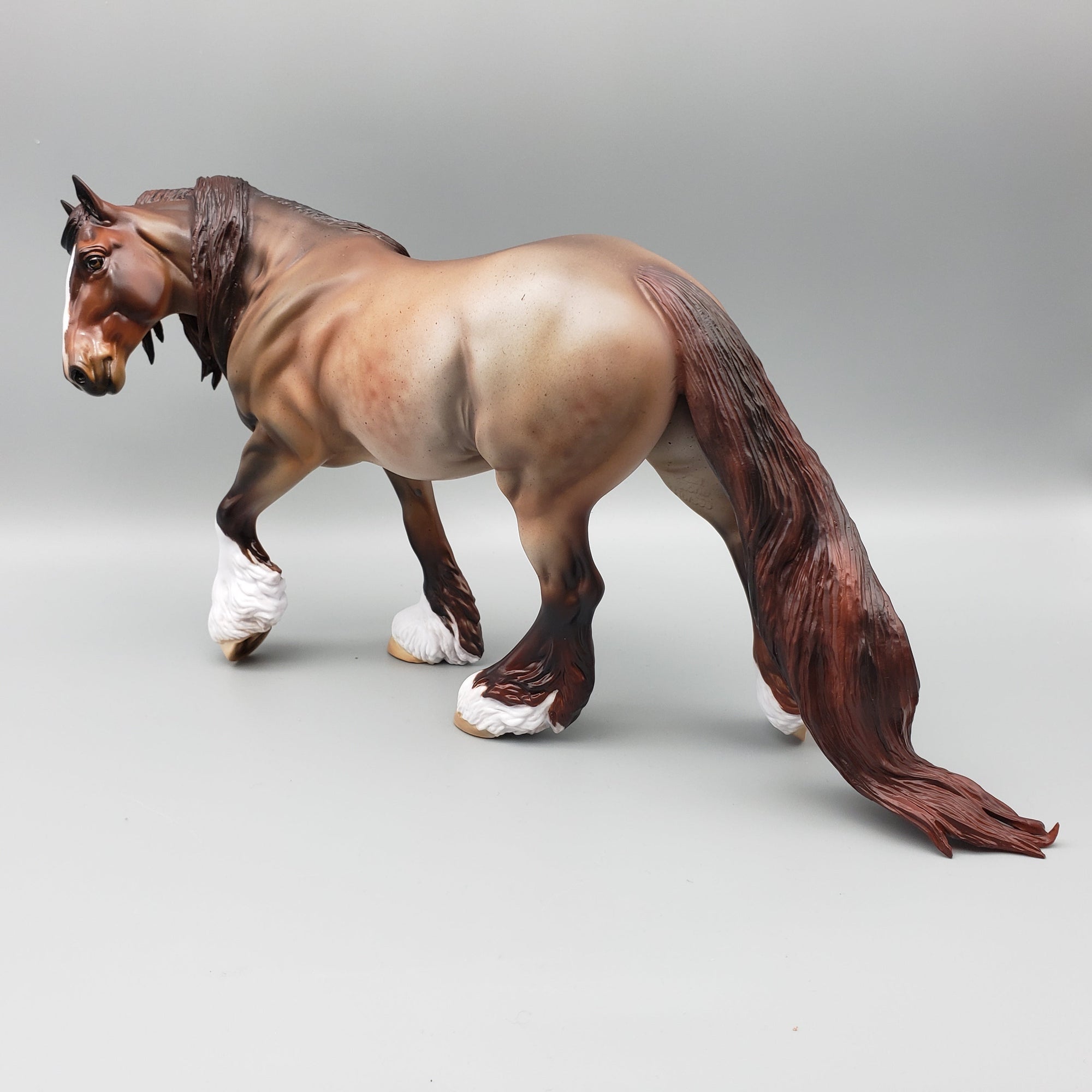 Cabaret OOAK Red Roan Custom Irish Cob by Julie Keim for AoTH23 Best Offers