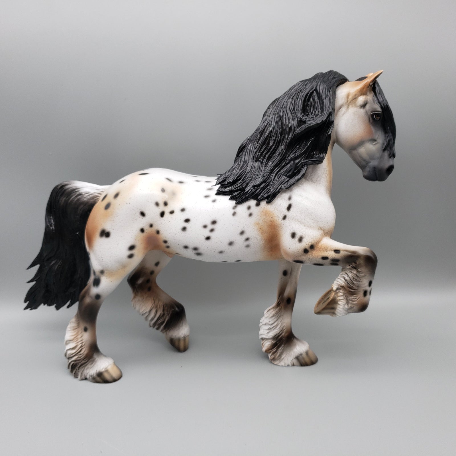 Dancer OOAK Buckskin Appaloosa Trotting Drafter By Dawn Quick for AoTH23 Best Offers