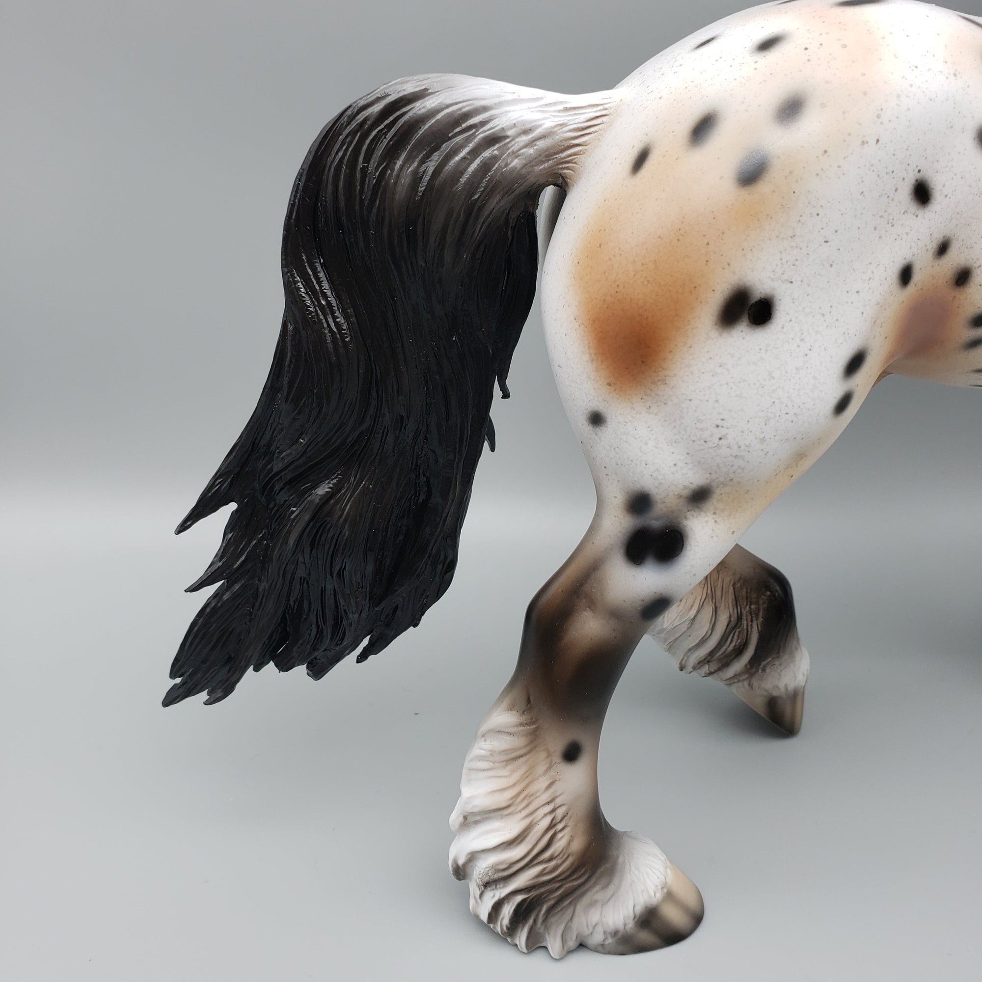 Dancer OOAK Buckskin Appaloosa Trotting Drafter By Dawn Quick for AoTH23 Best Offers