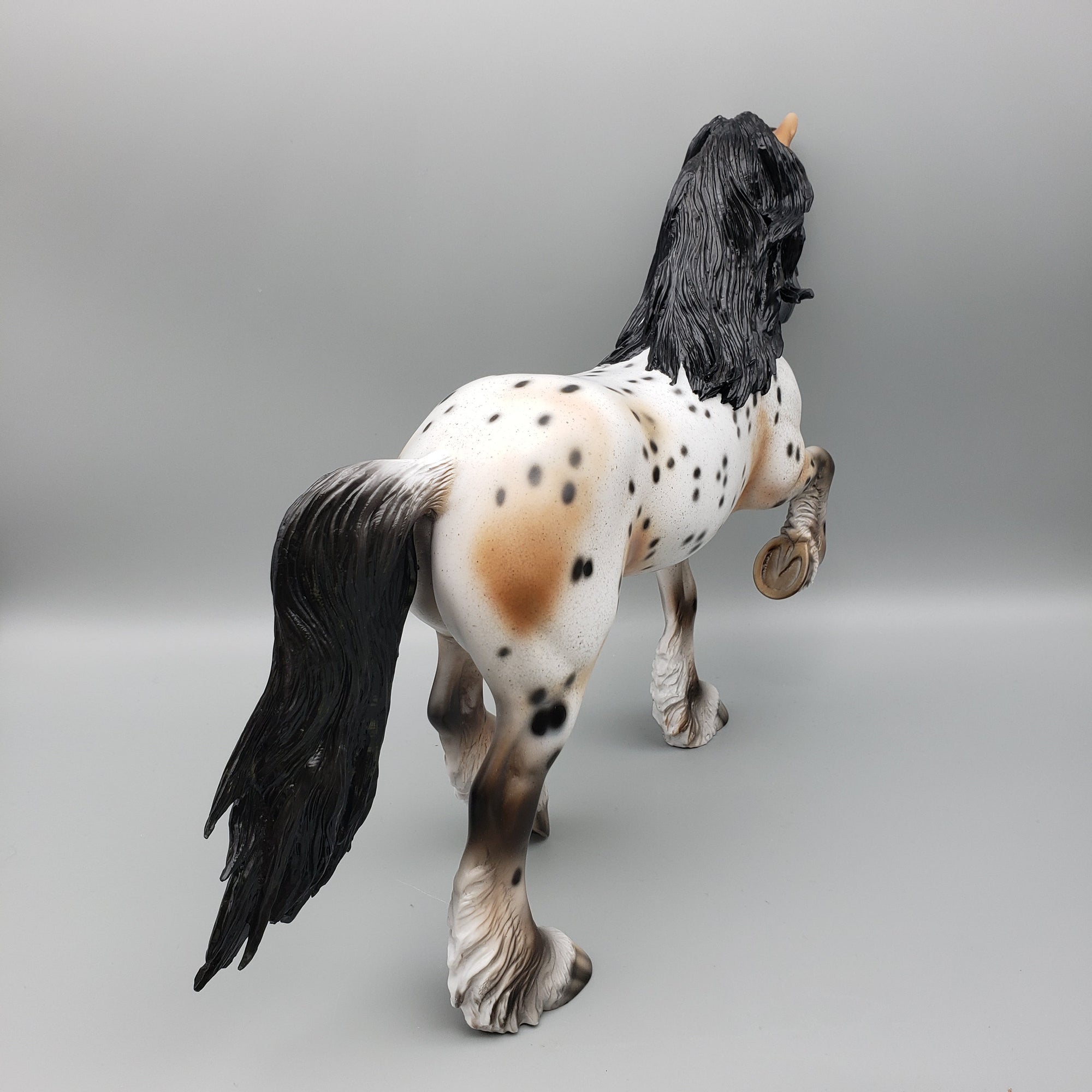 Dancer OOAK Buckskin Appaloosa Trotting Drafter By Dawn Quick for AoTH23 Best Offers