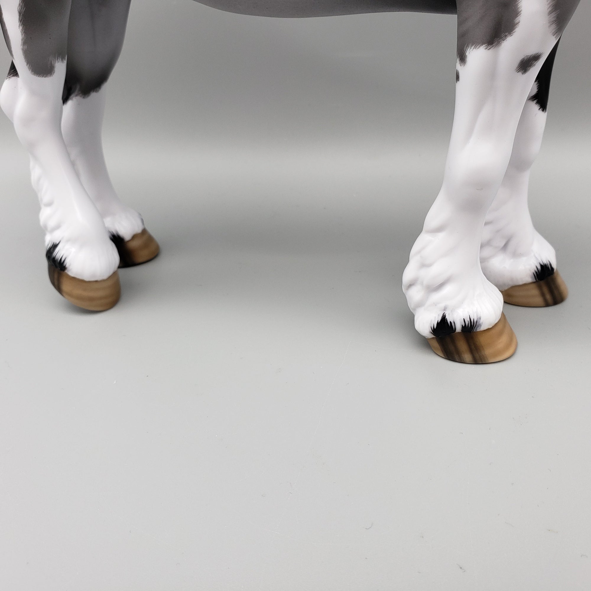 Once In A Blue Moon OOAK Blue Roan Tobiano Heavy Draft By Ellen Robbins for AoTH23 Best Offers