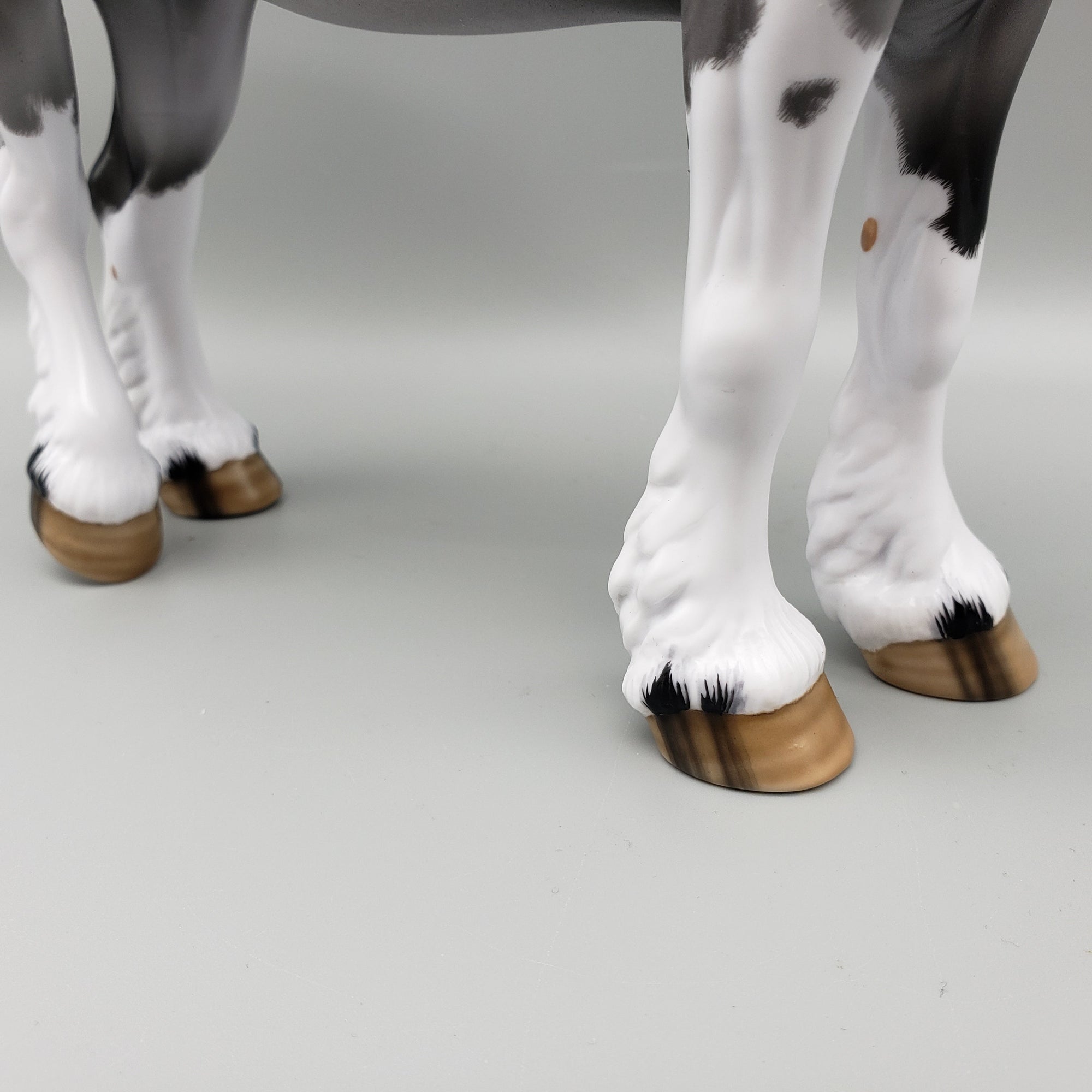 Once In A Blue Moon OOAK Blue Roan Tobiano Heavy Draft By Ellen Robbins for AoTH23 Best Offers