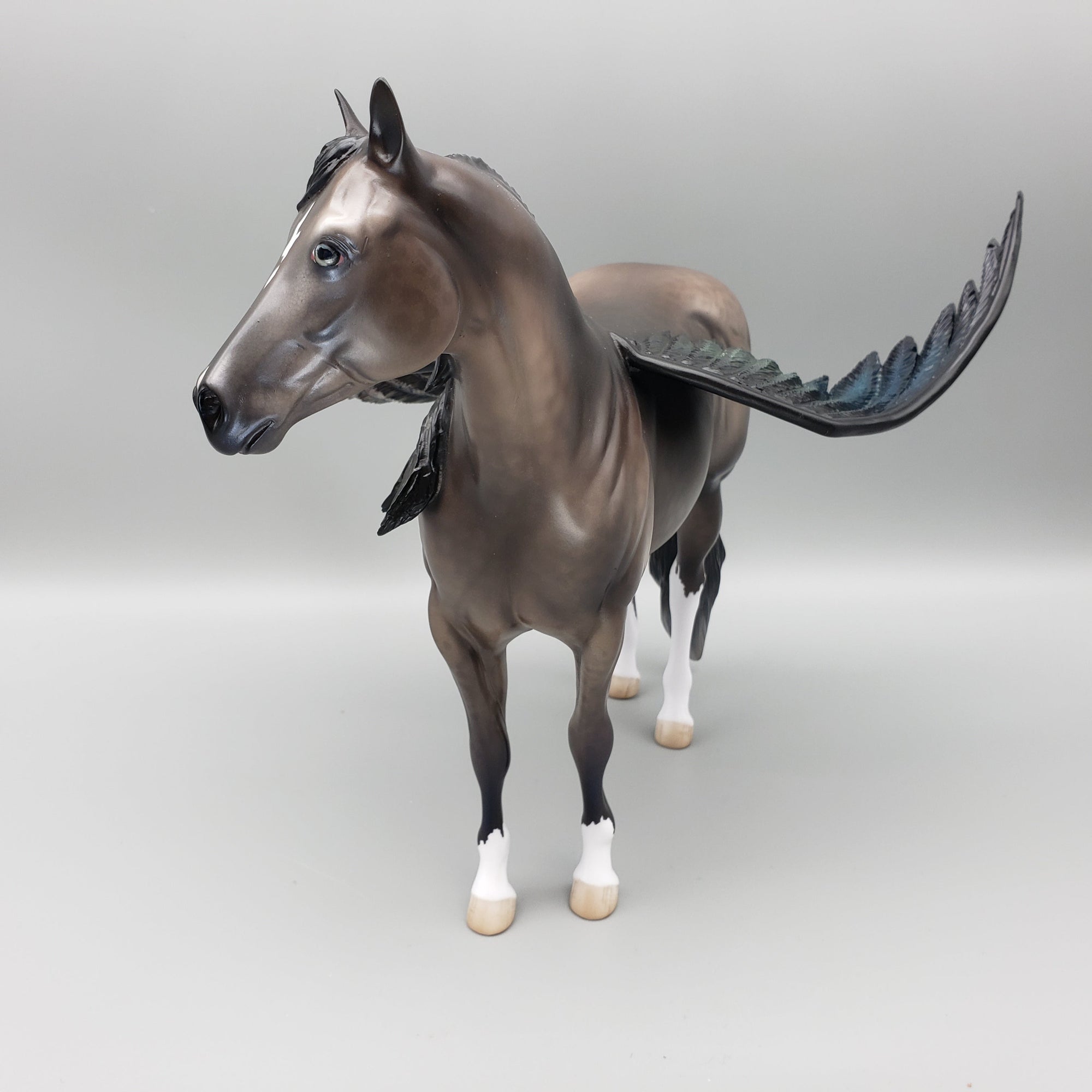 Keanu OOAK Kea Parrot Inspired Pegasus Horse by Jess Hamill AoTH23 Best Offers