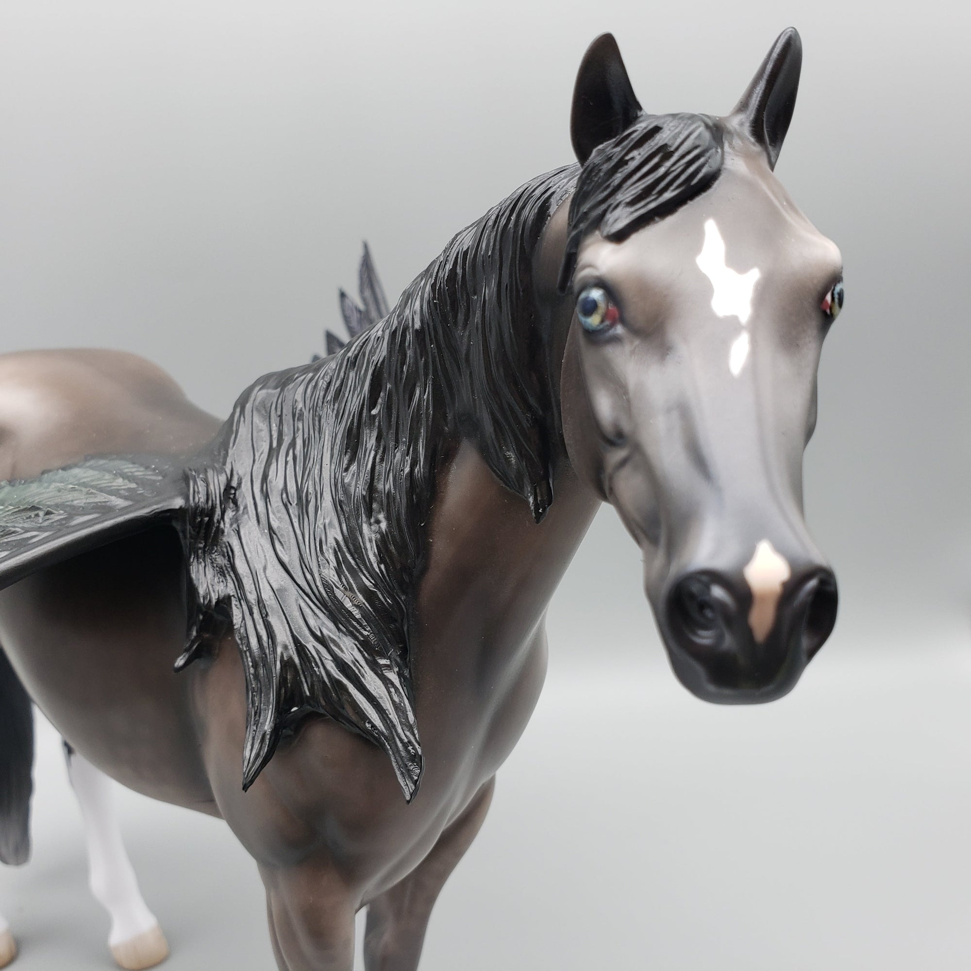 Keanu OOAK Kea Parrot Inspired Pegasus Horse by Jess Hamill AoTH23 Best Offers