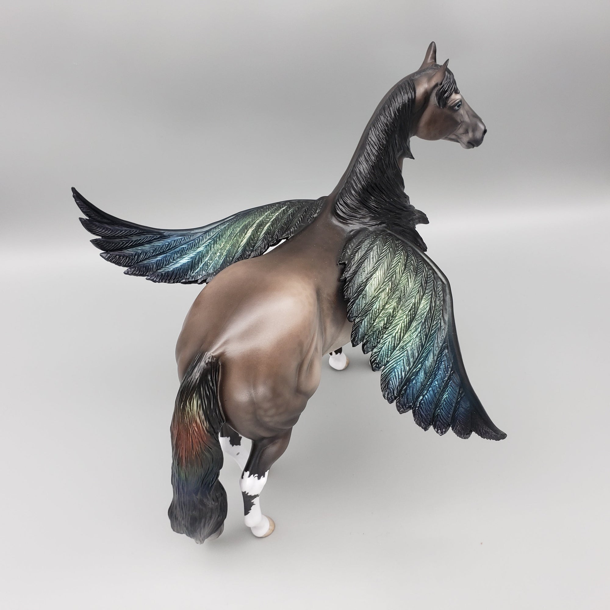 Keanu OOAK Kea Parrot Inspired Pegasus Horse by Jess Hamill AoTH23 Best Offers
