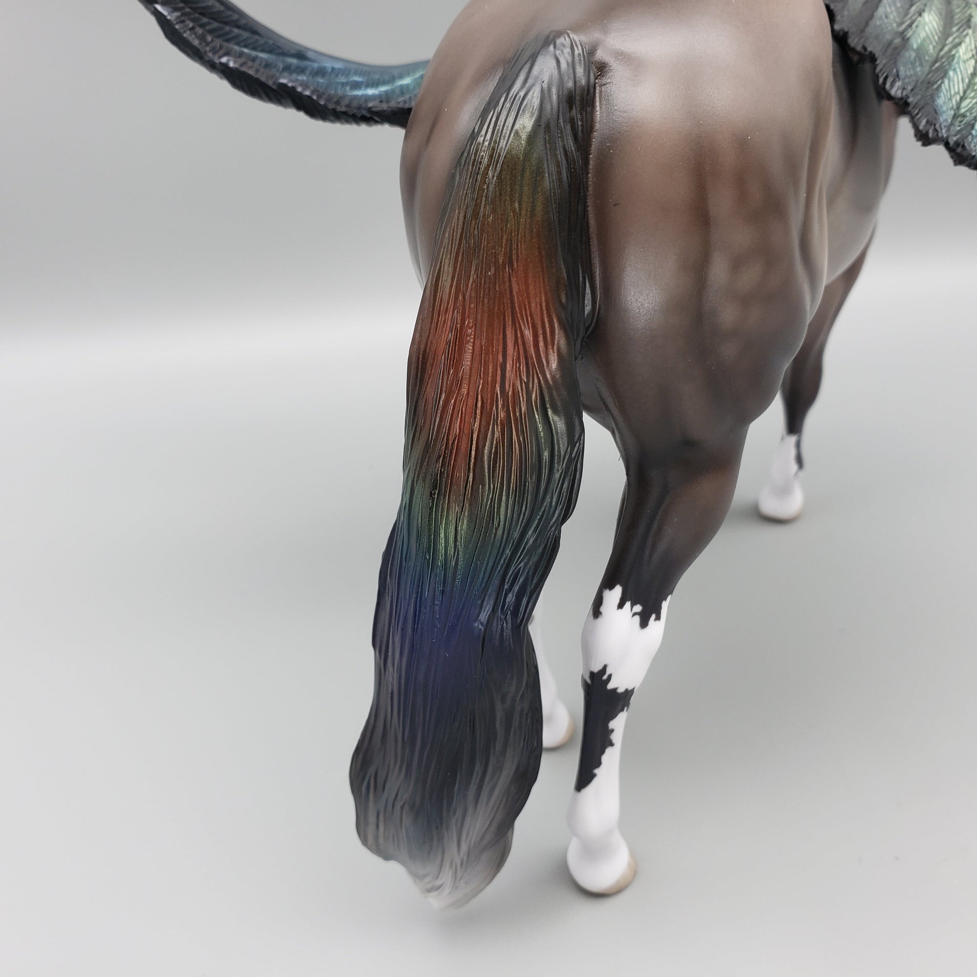 Keanu OOAK Kea Parrot Inspired Pegasus Horse by Jess Hamill AoTH23 Best Offers