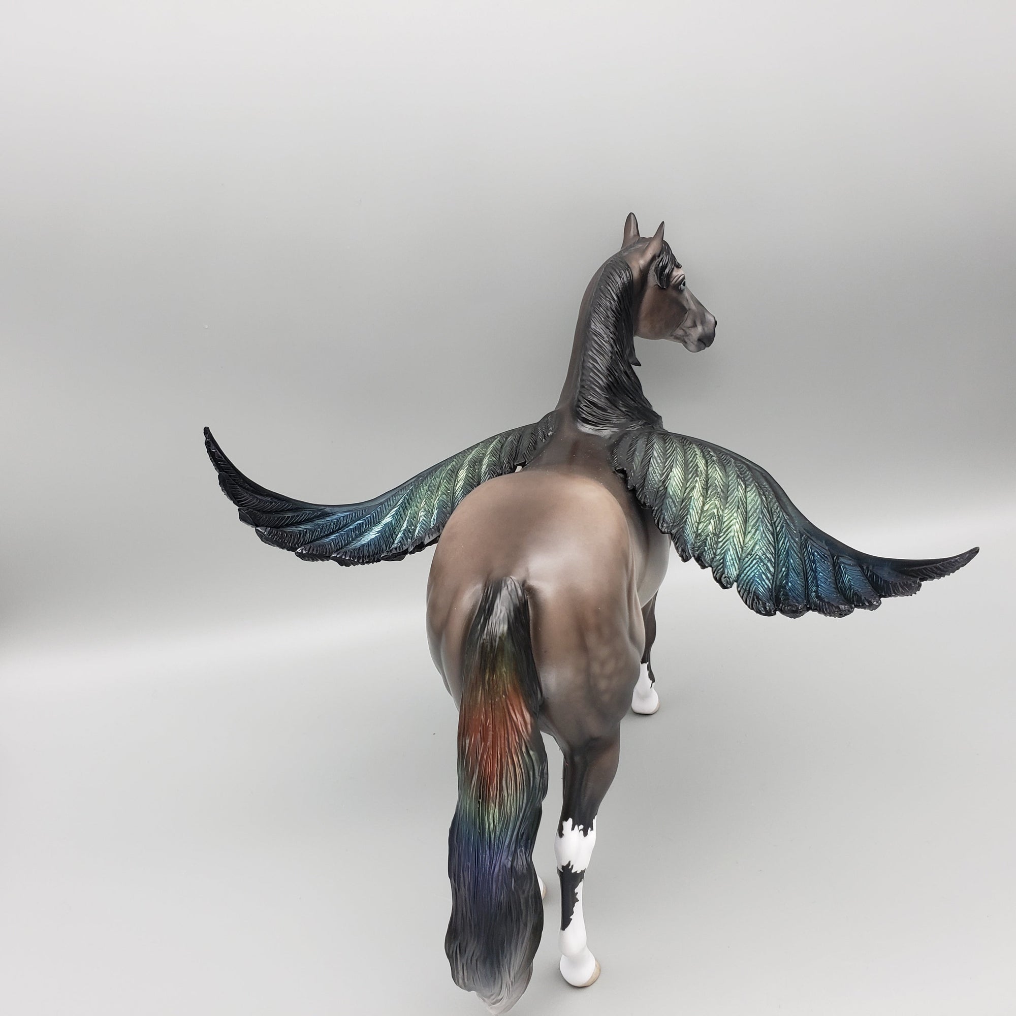 Keanu OOAK Kea Parrot Inspired Pegasus Horse by Jess Hamill AoTH23 Best Offers