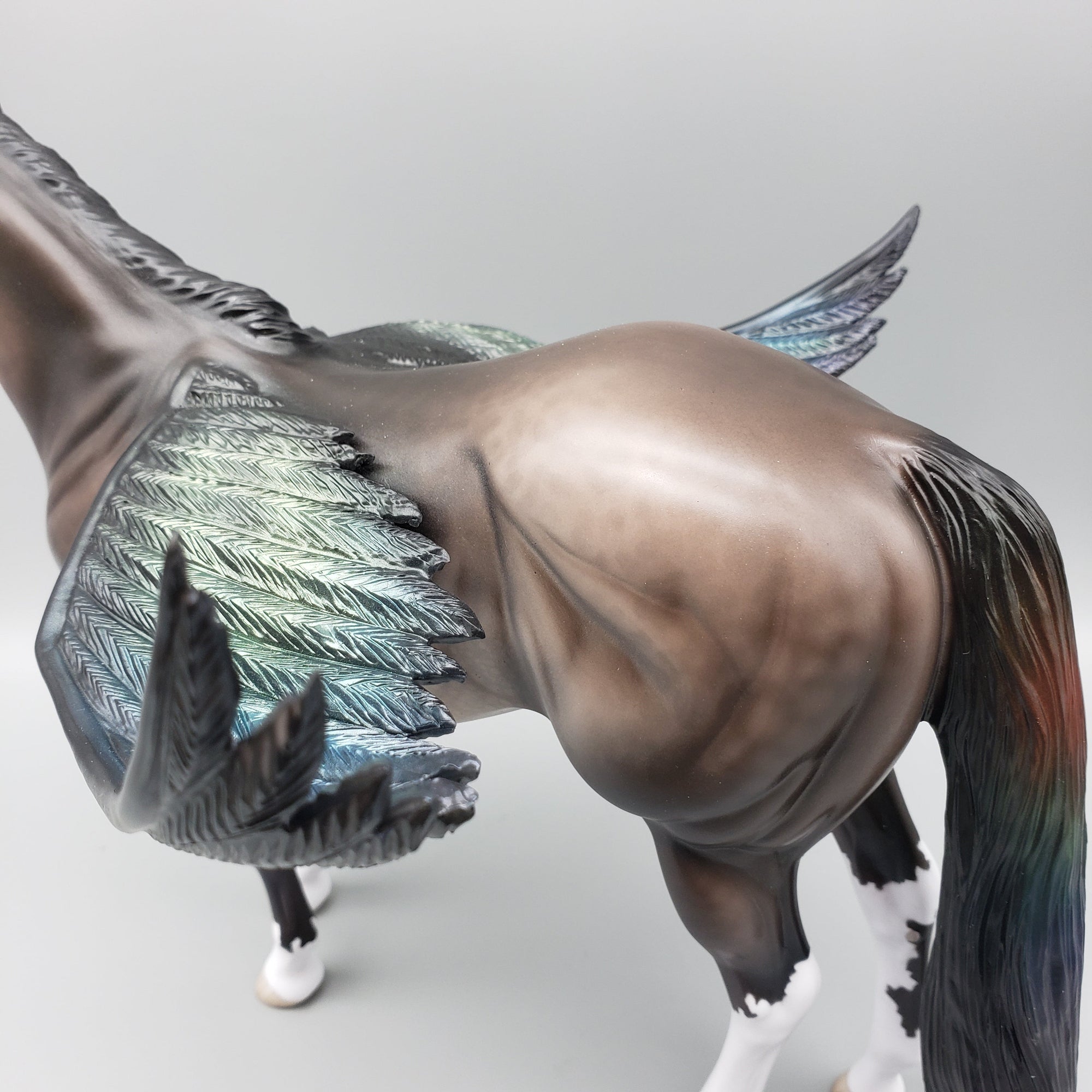 Keanu OOAK Kea Parrot Inspired Pegasus Horse by Jess Hamill AoTH23 Best Offers