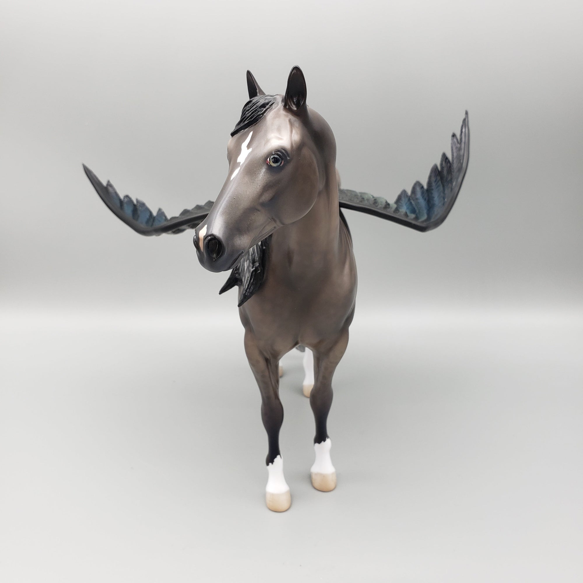 Keanu OOAK Kea Parrot Inspired Pegasus Horse by Jess Hamill AoTH23 Best Offers